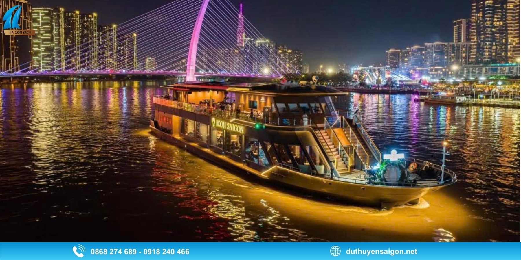 Du Thuyền Icon Sài Gòn 5 Sao có gì đặc biệt?