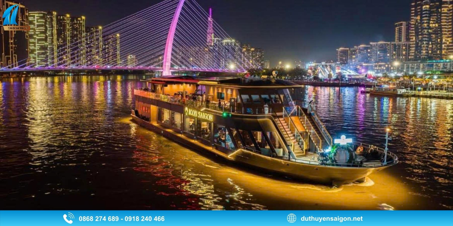 Du thuyền Icon Sài Gòn 5 Sao