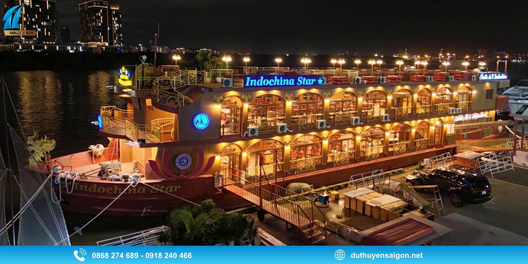Du thuyền Indochina Star