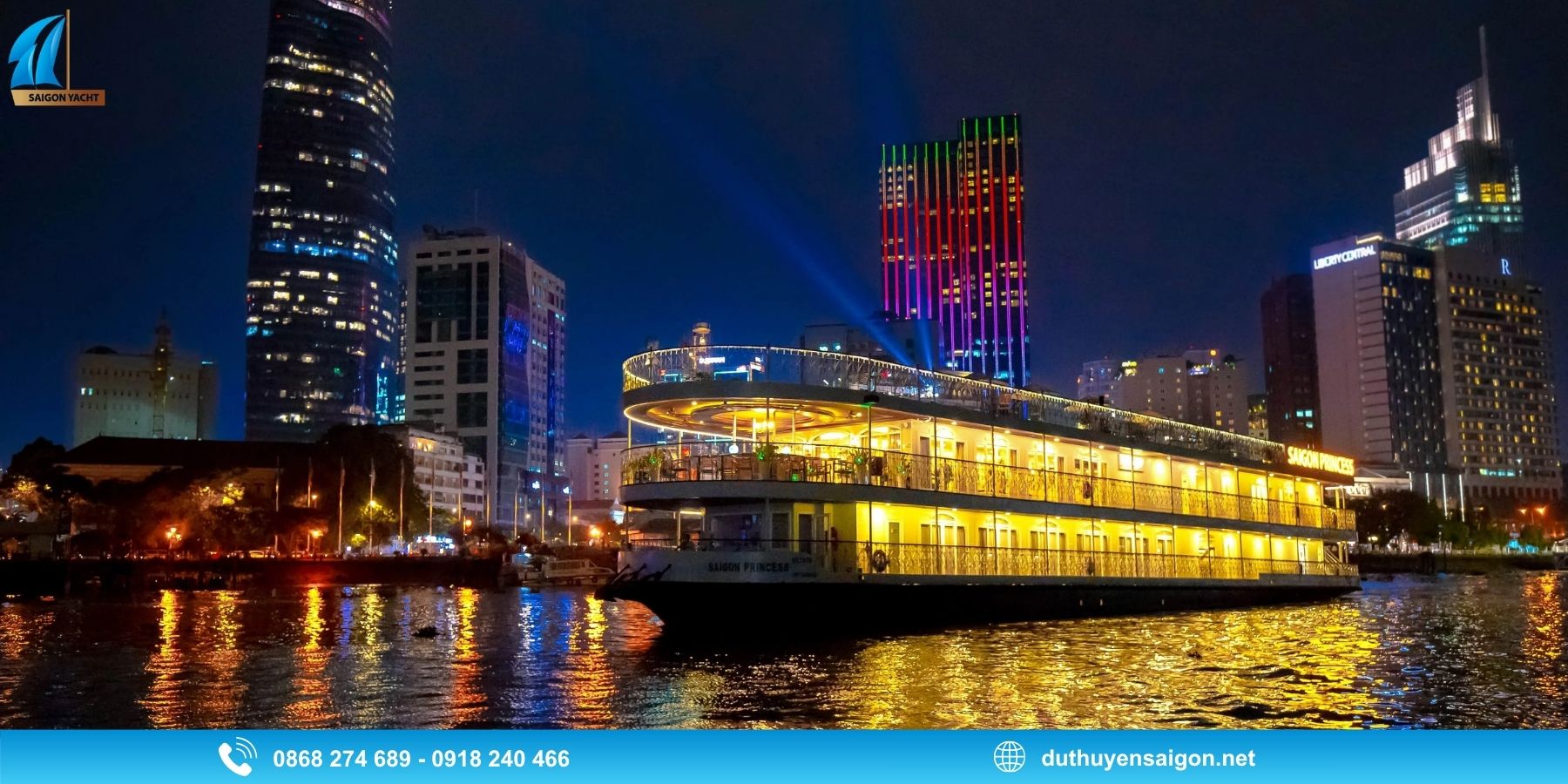 Du thuyền Saigon Princess - Hành trình đón Quốc khánh và ngắm pháo hoa 02/09