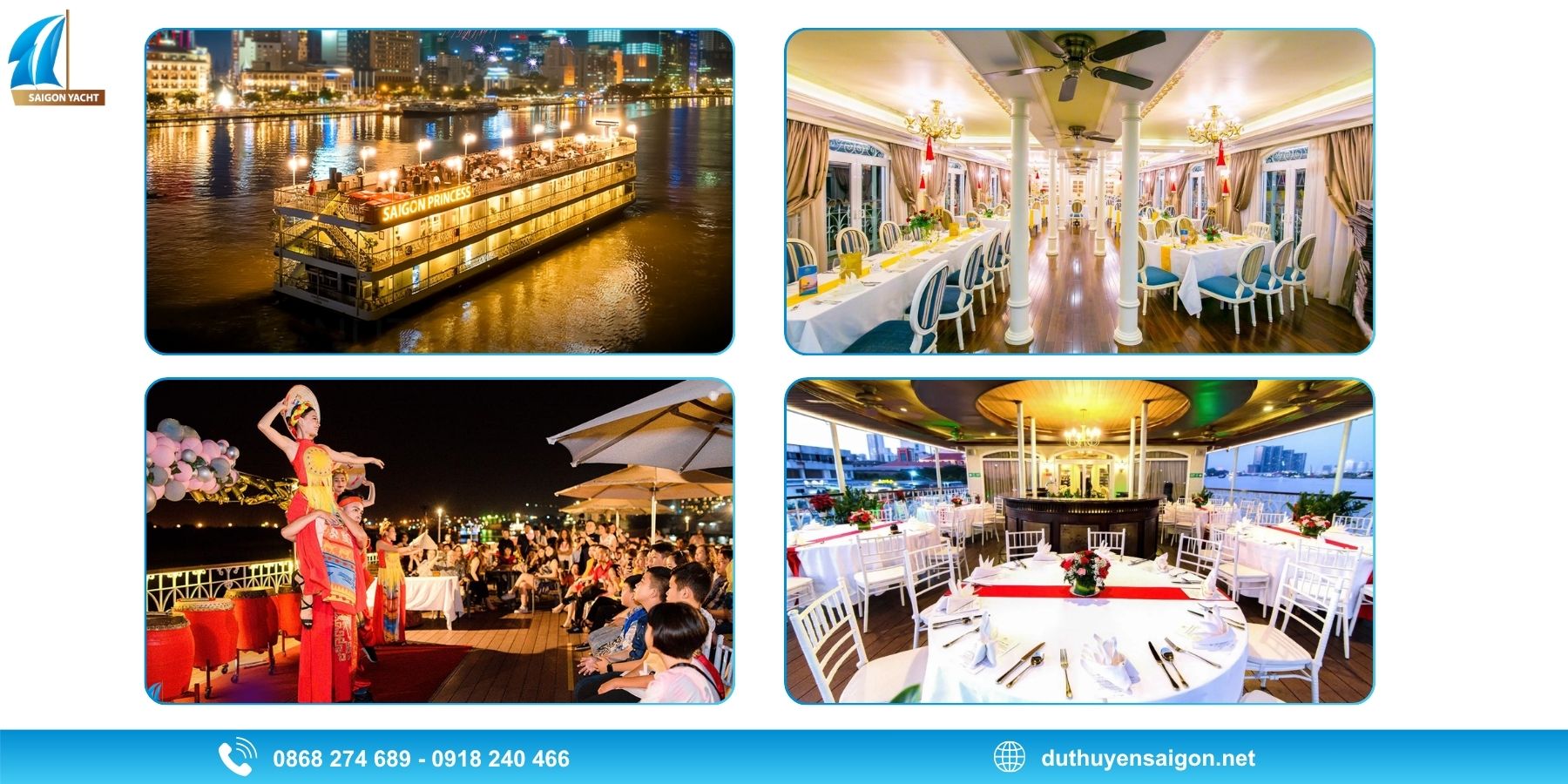 Du Thuyền Saigon Princess - Lựa chọn cho sự kiện cao cấp