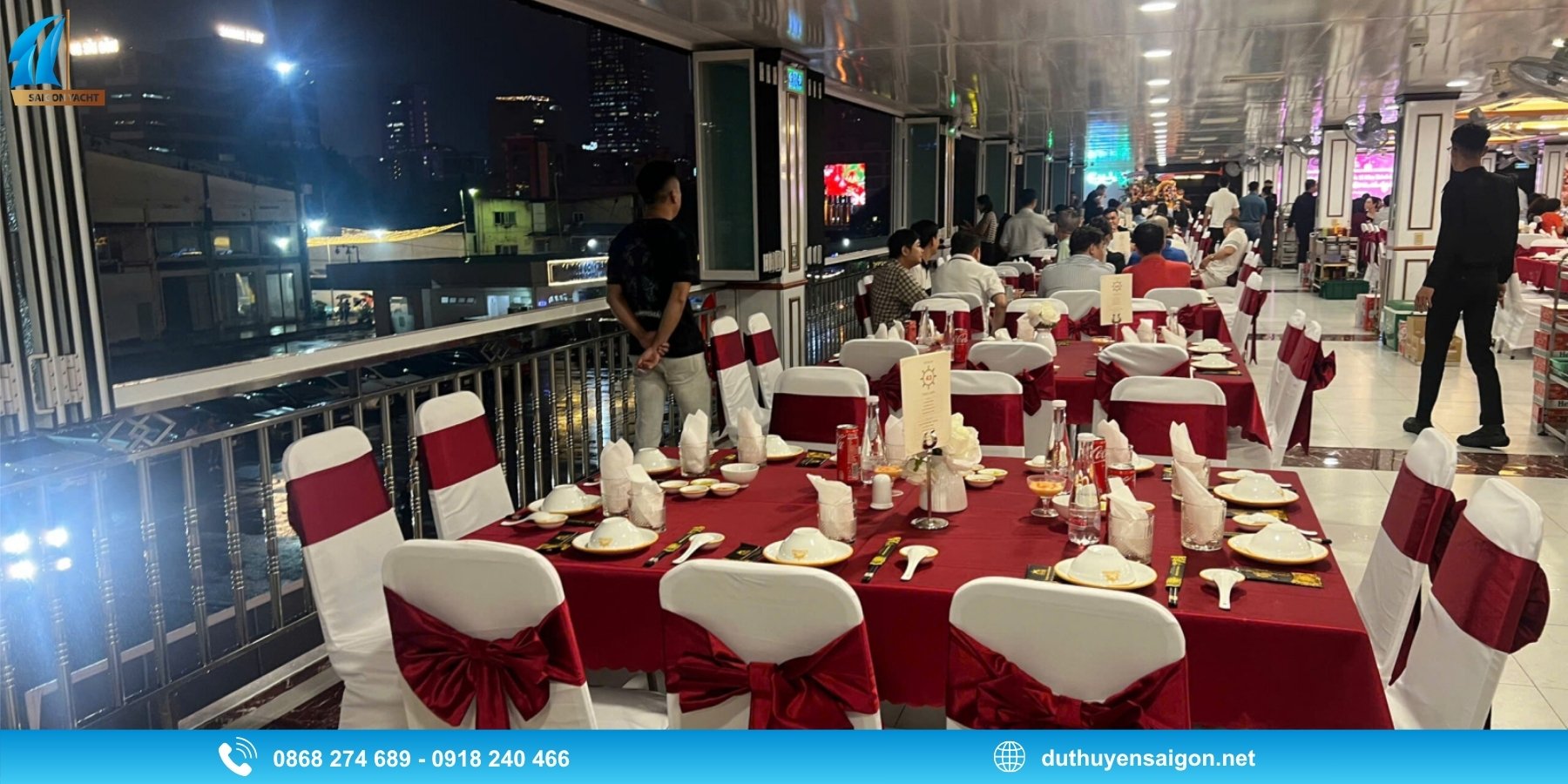 Gala Dinner trên Du Thuyền Bến Nghé