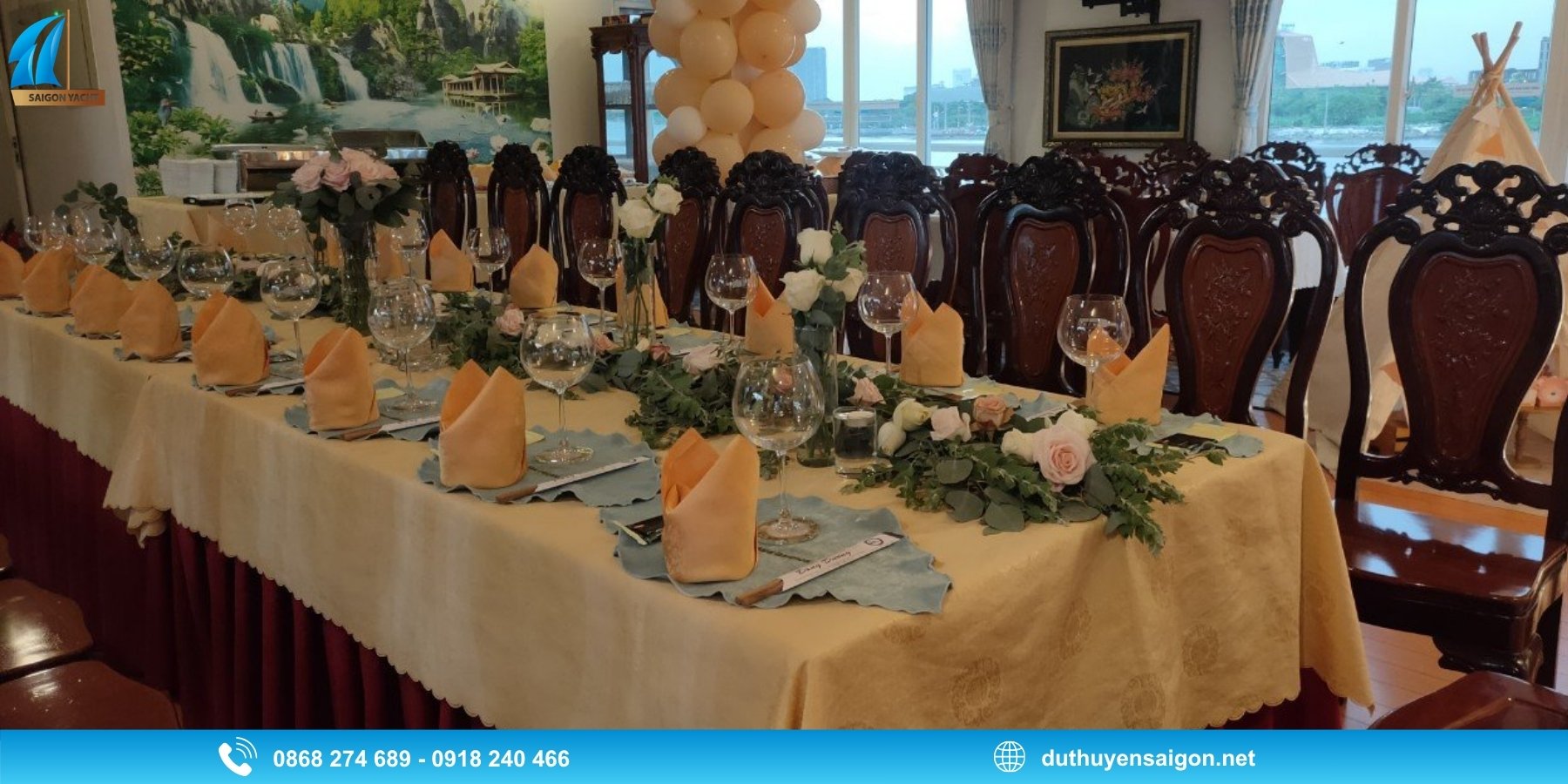 Gala Dinner trên Du Thuyền Indochina Queen