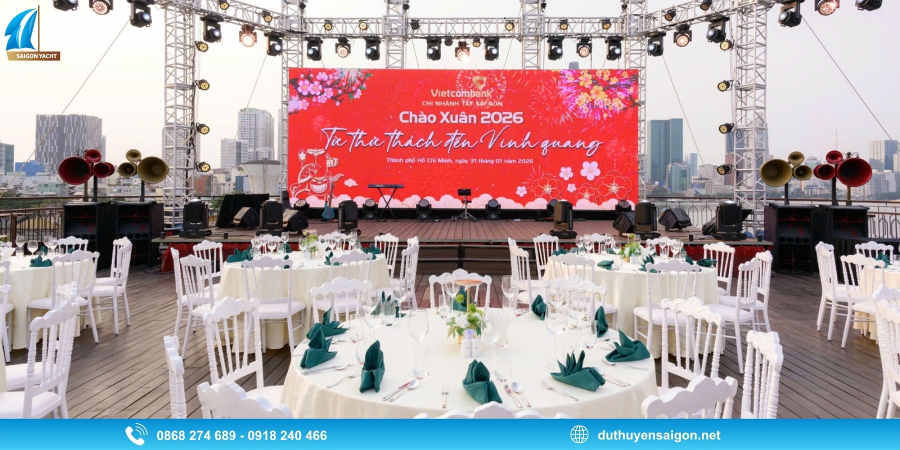 Gala Dinner trên Du Thuyền Rever