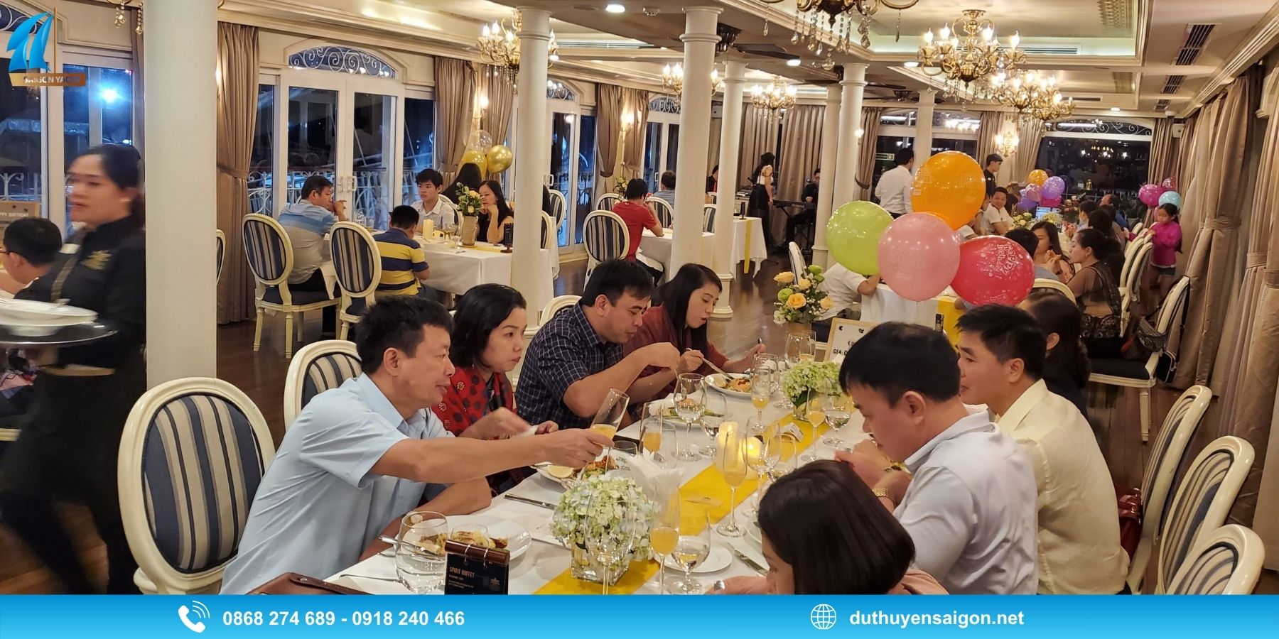 Gala Dinner trên Du Thuyền Saigon Princess