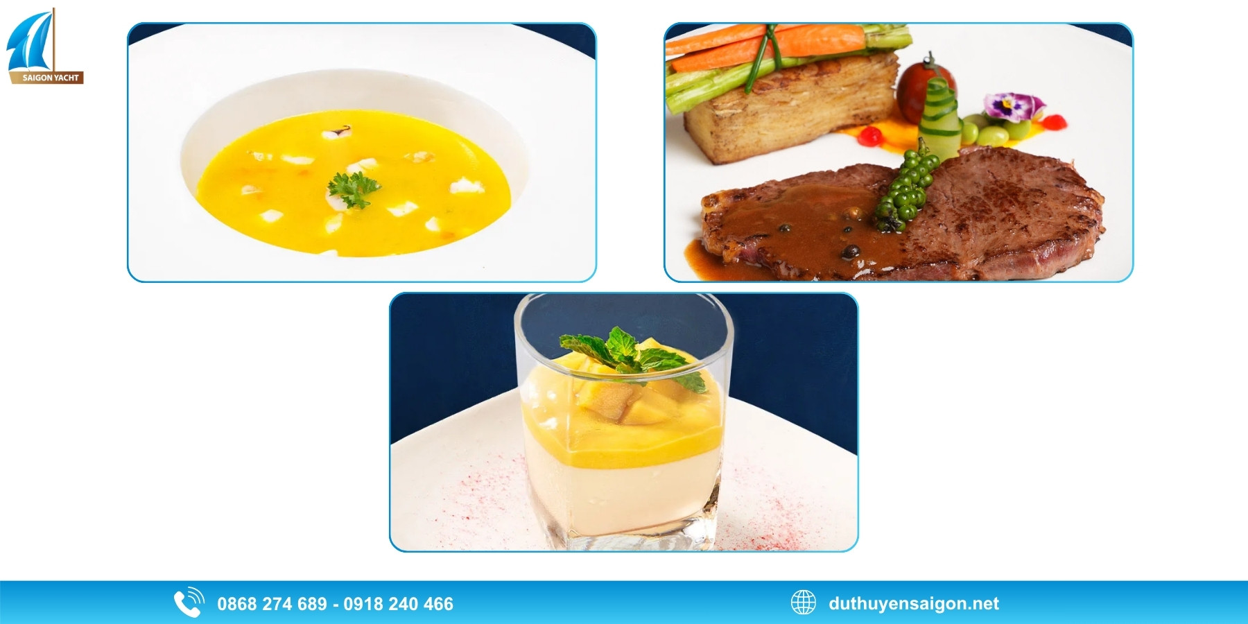 Menu International 3 món