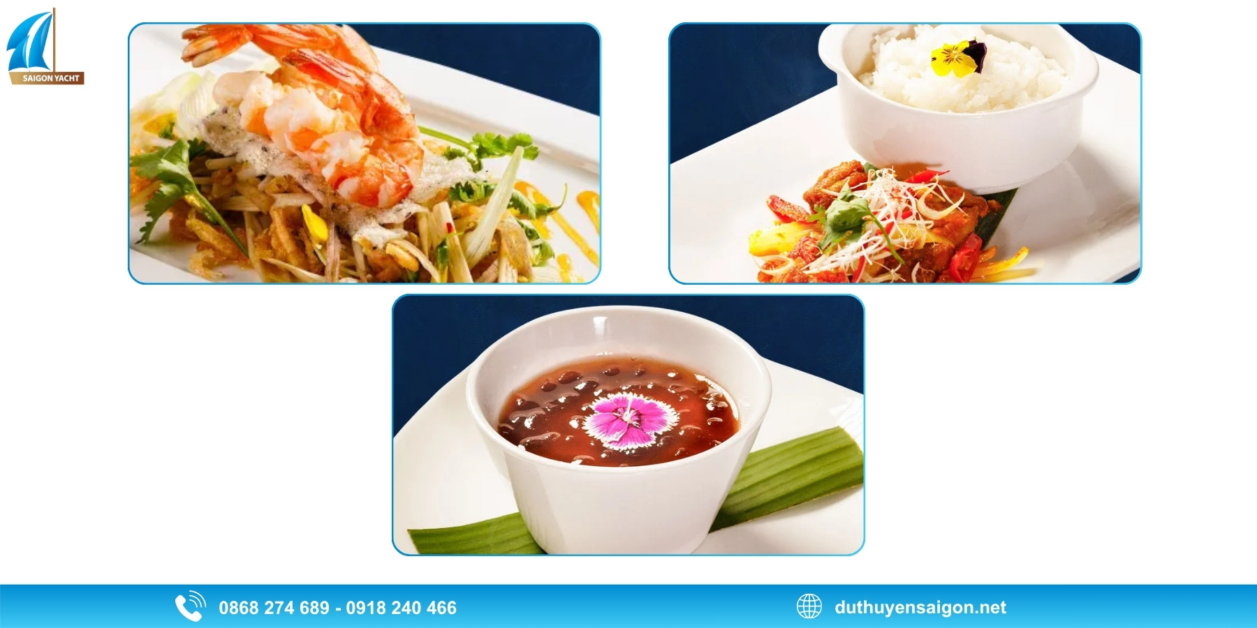 Menu Vietnamese 3 món 