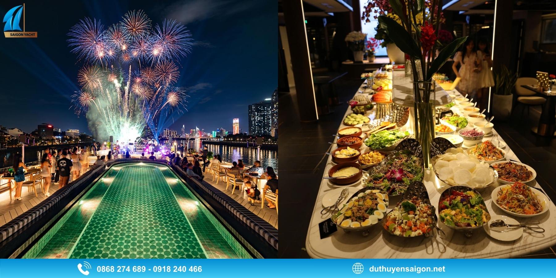 Giá vé Countdown 2027 trên Du Thuyền Elite Of Saigon