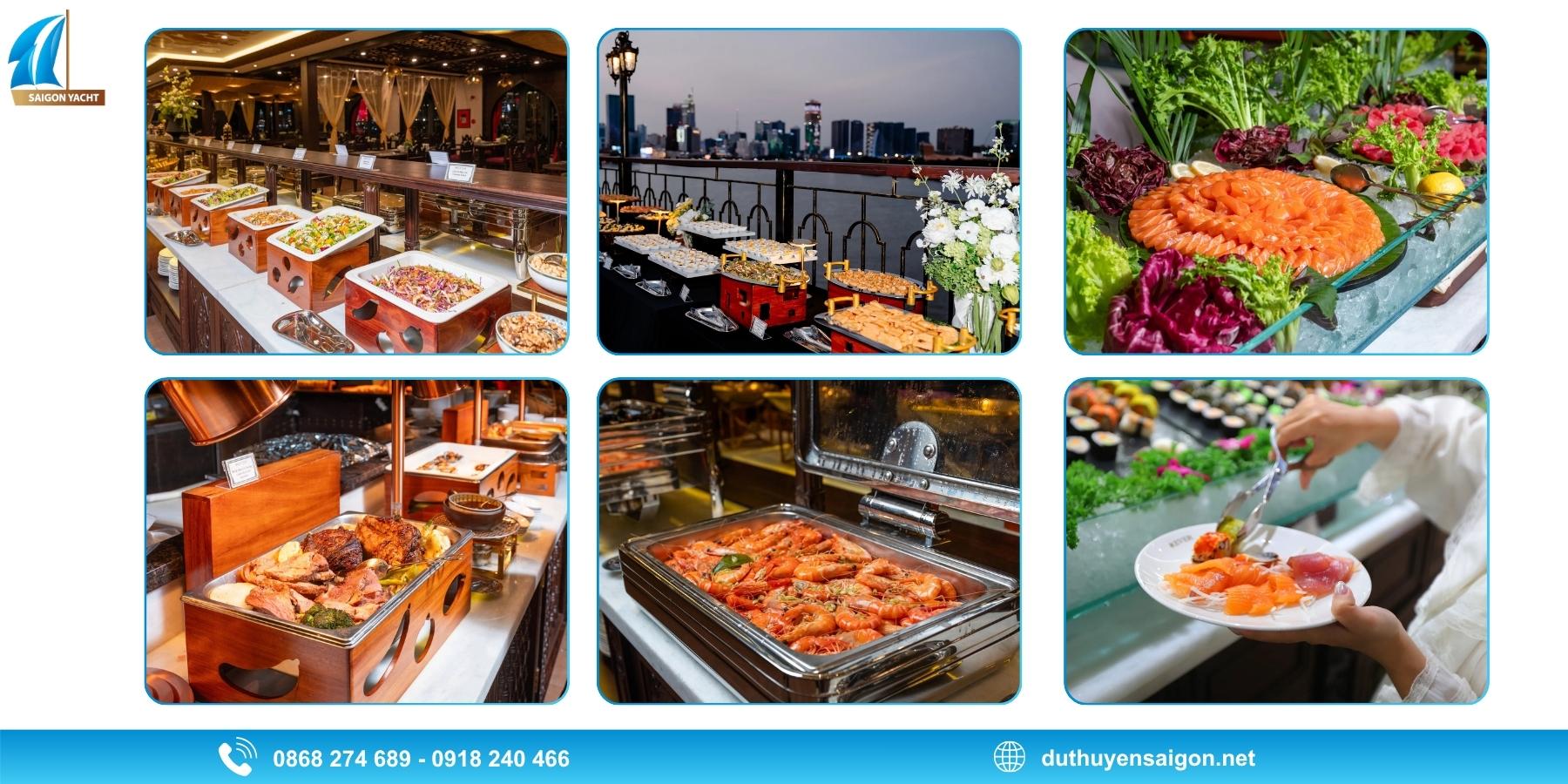 Buffet Du thuyền REVER