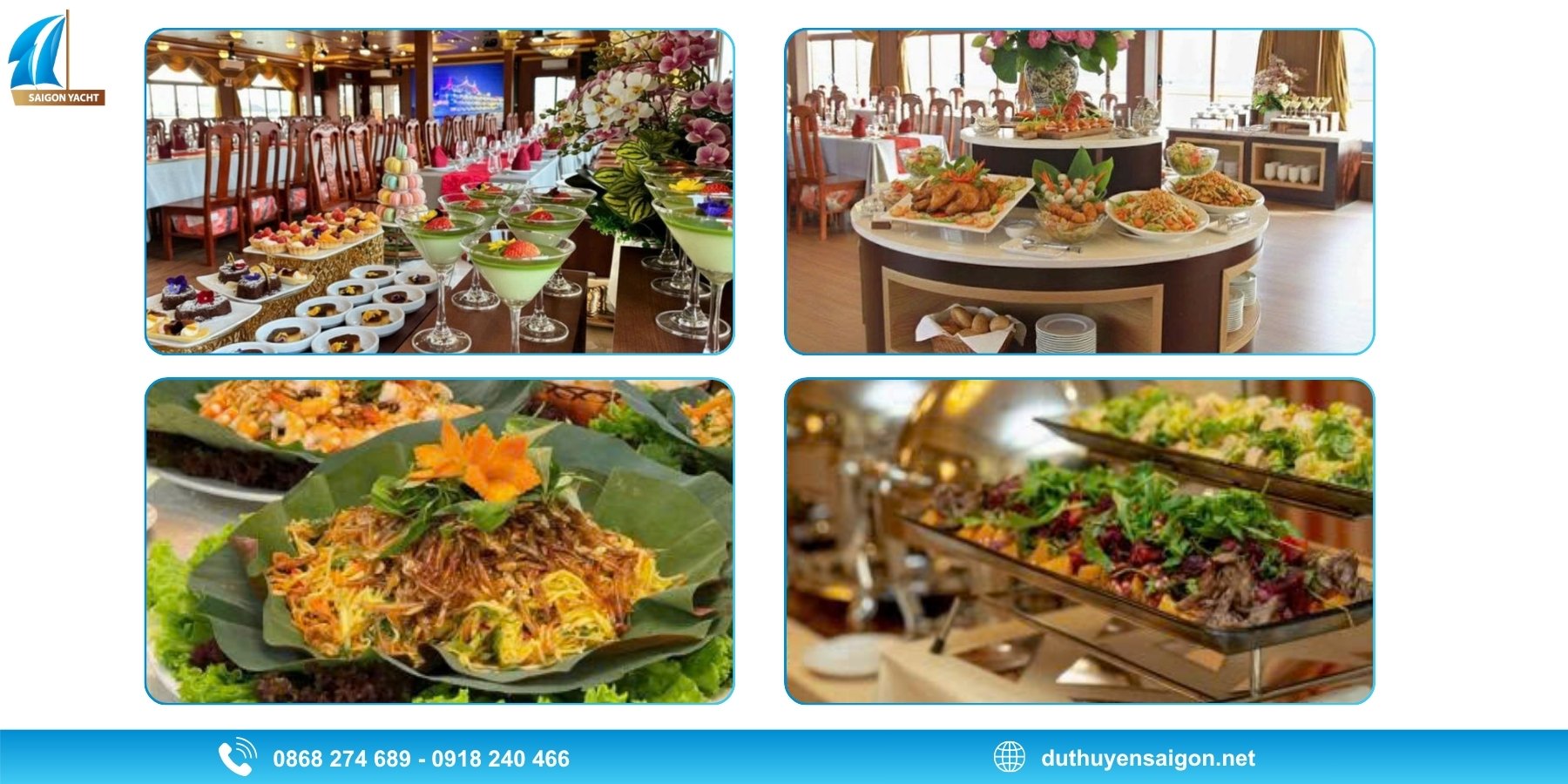 Giá vé Tàu Indochina Star 2026 và thực đơn buffet