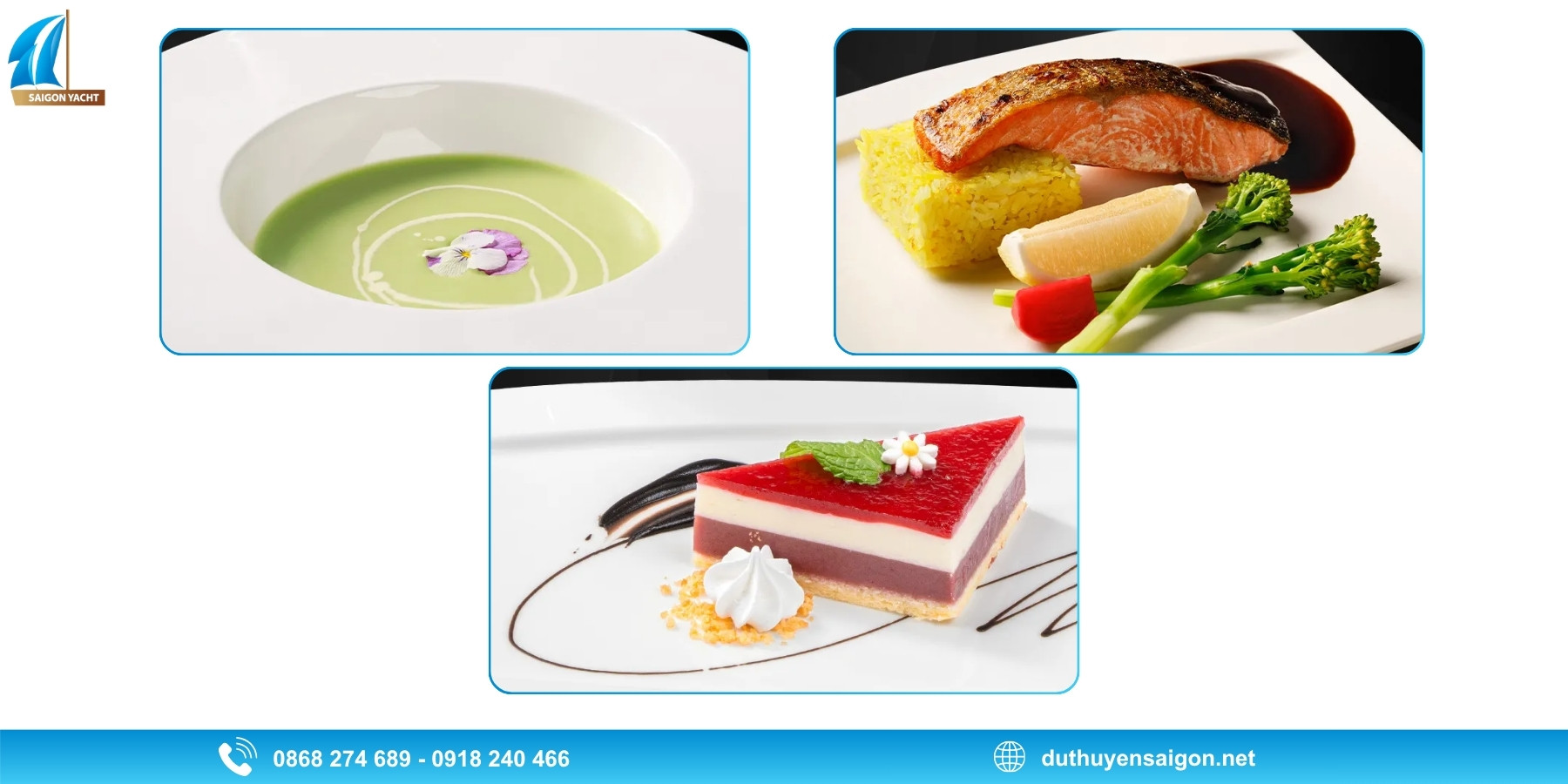 Menu Á - Âu 3 món 