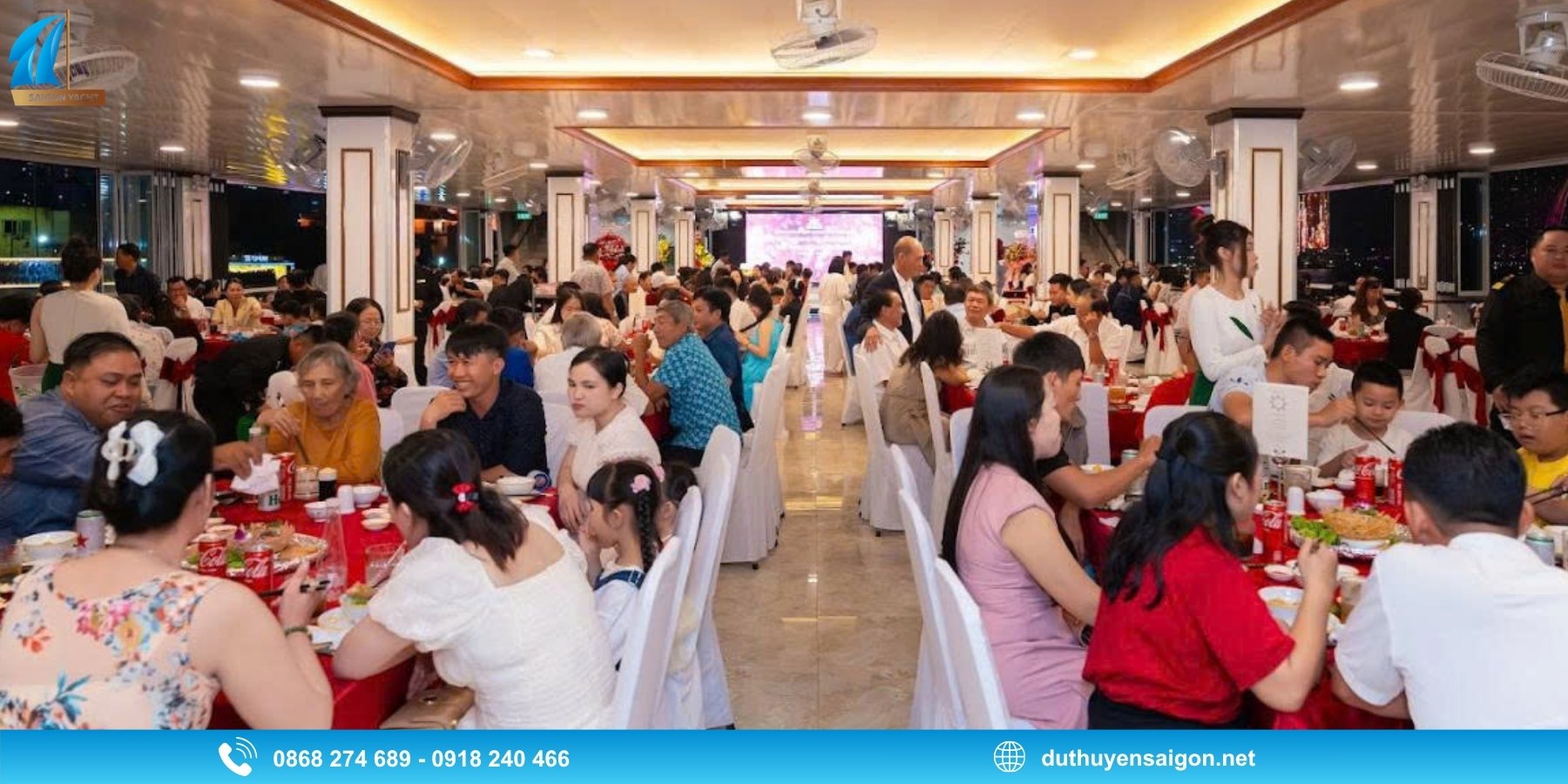 Kinh nghiệm đặt du thuyền Sài Gòn cho gia đình và nhóm bạn
