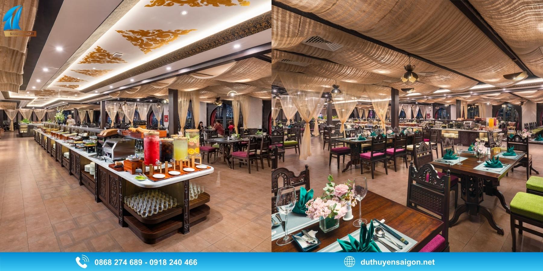 Kinh nghiệm lựa chọn set menu tại Du Thuyền REVER 5 Sao