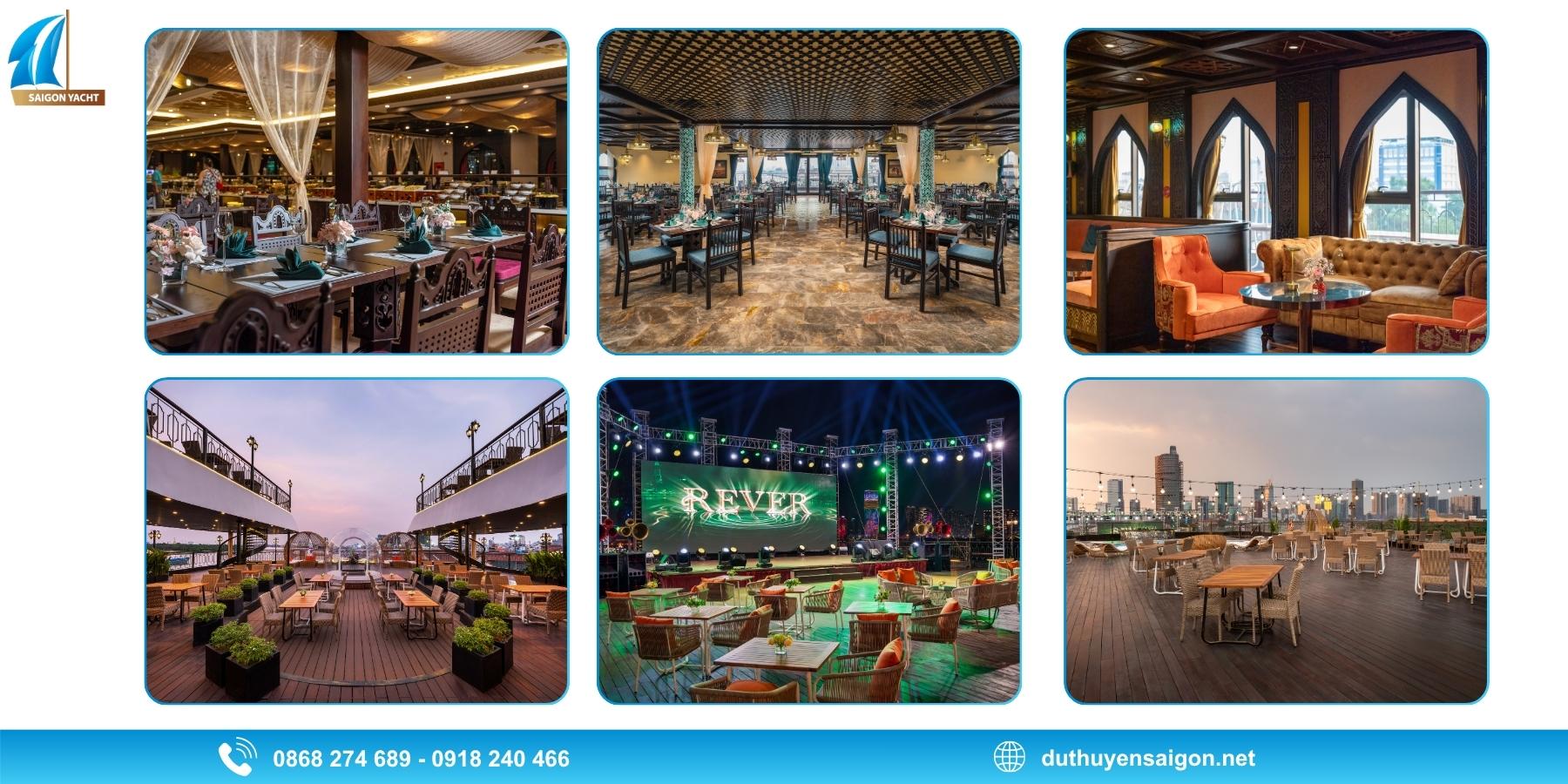 Lịch trình Countdown trên du thuyền REVER