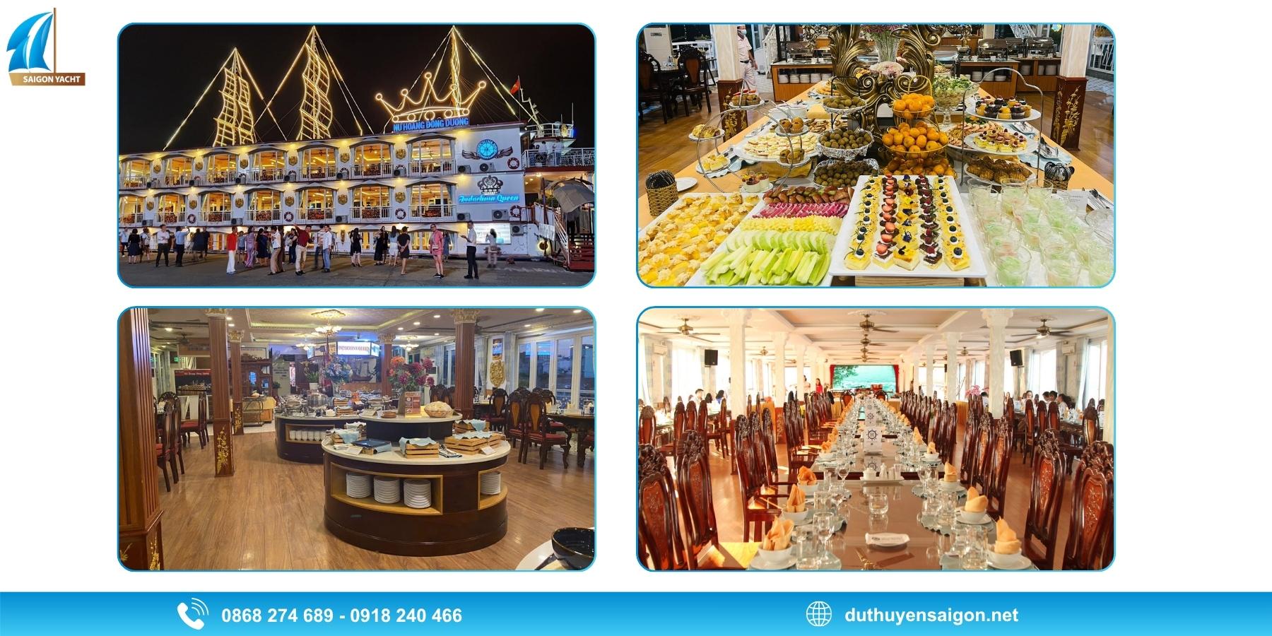 Lịch trình đón lễ 02/09 trên du thuyền Indochina Queen