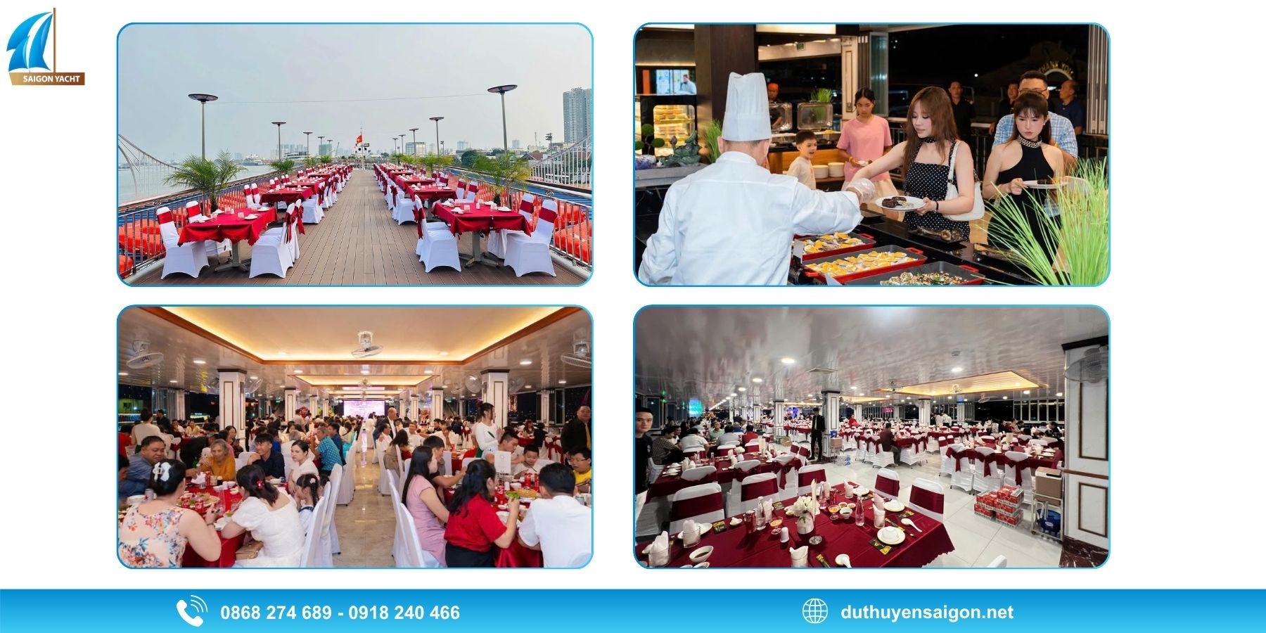 Lịch trình đón lễ 02/09 trên Tàu Bến Nghé