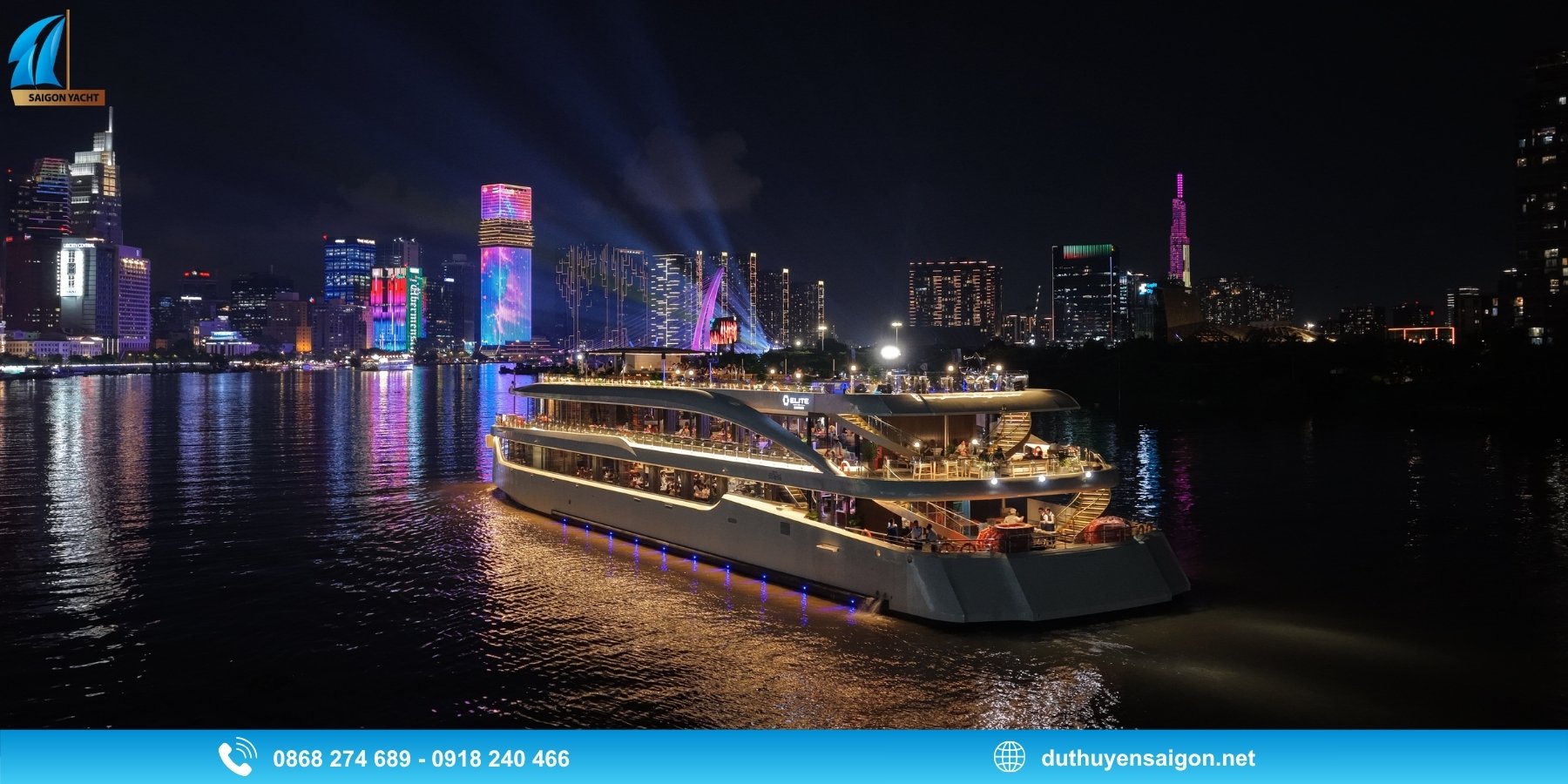 Lịch trình du ngoạn Elite Of Saigon 5 sao năm 2026