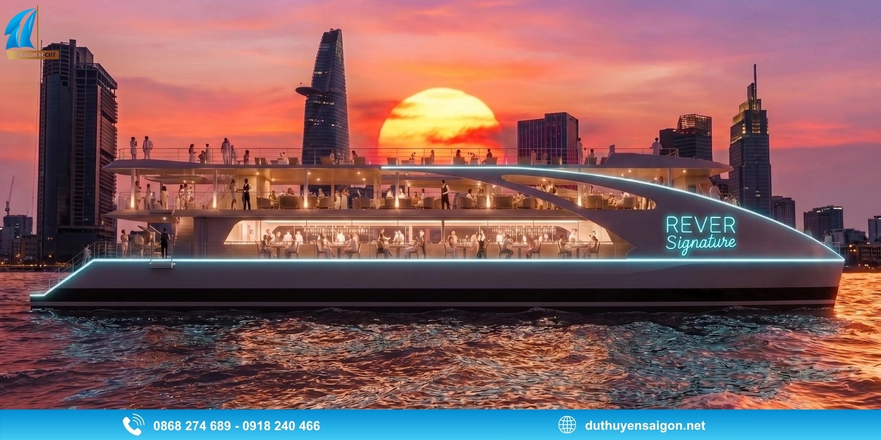 Lịch trình Du Thuyền Rever Harmony năm 2026