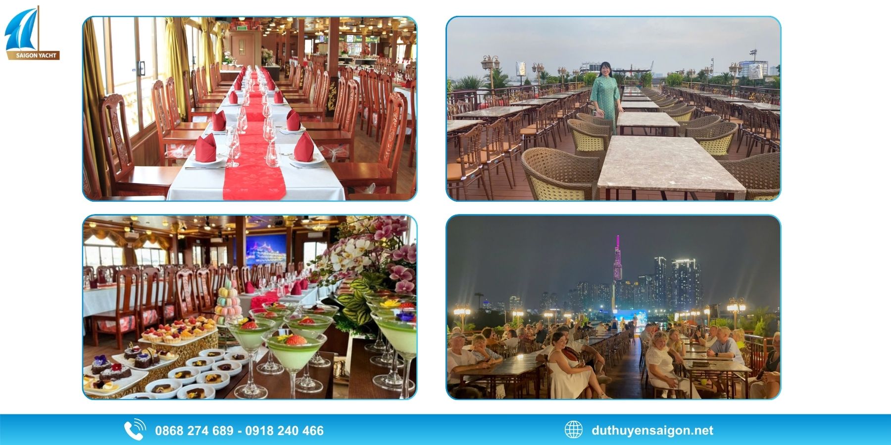 Lịch trình ngắm pháo hoa 02/09 trên du thuyền Indochina Star