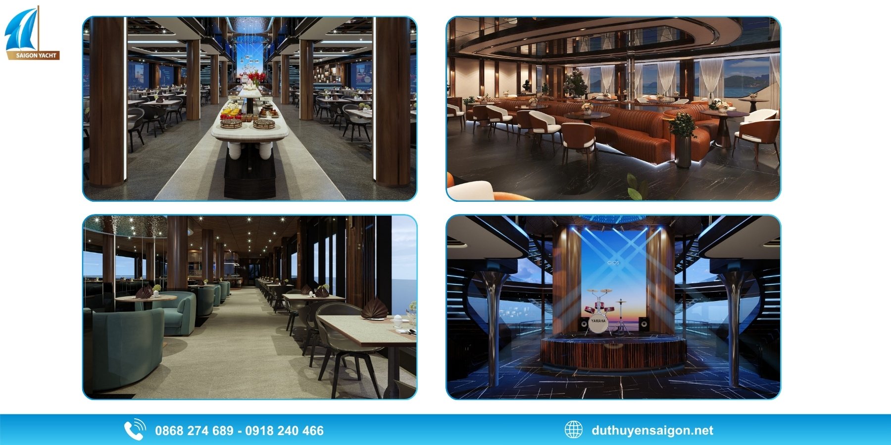 Lịch trình và giá vé Du Thuyền Elite Of Saigon xem pháo hoa 02/09