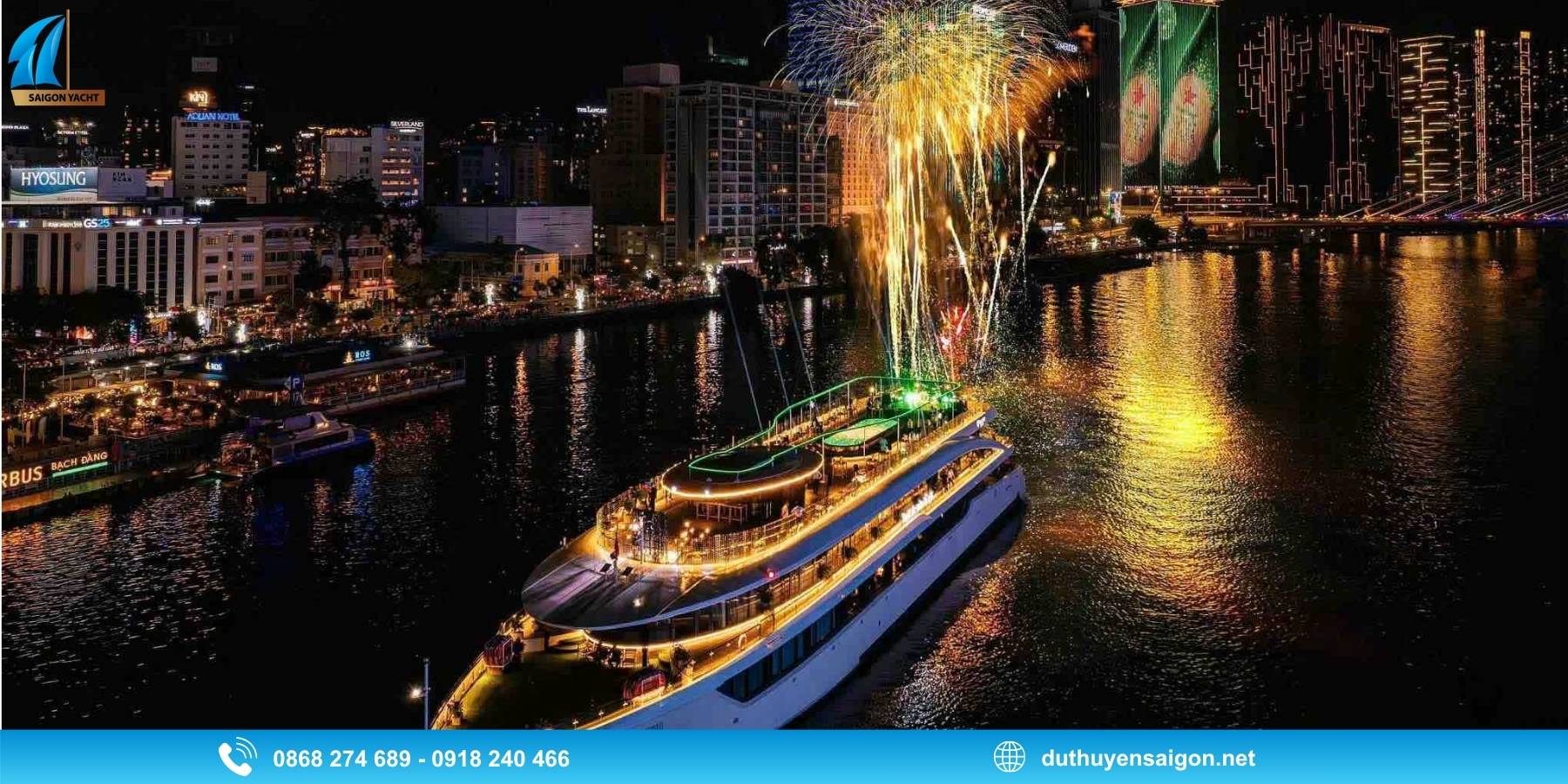 Lưu ý khi tổ chức Year End Party trên du thuyền