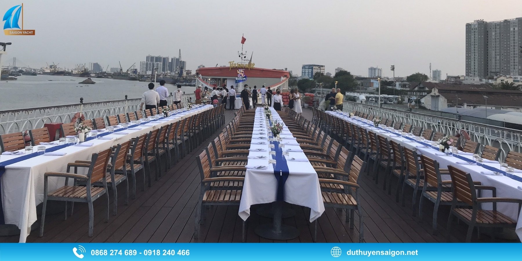 Lưu ý khi tổ chức Year End Party trên du thuyền