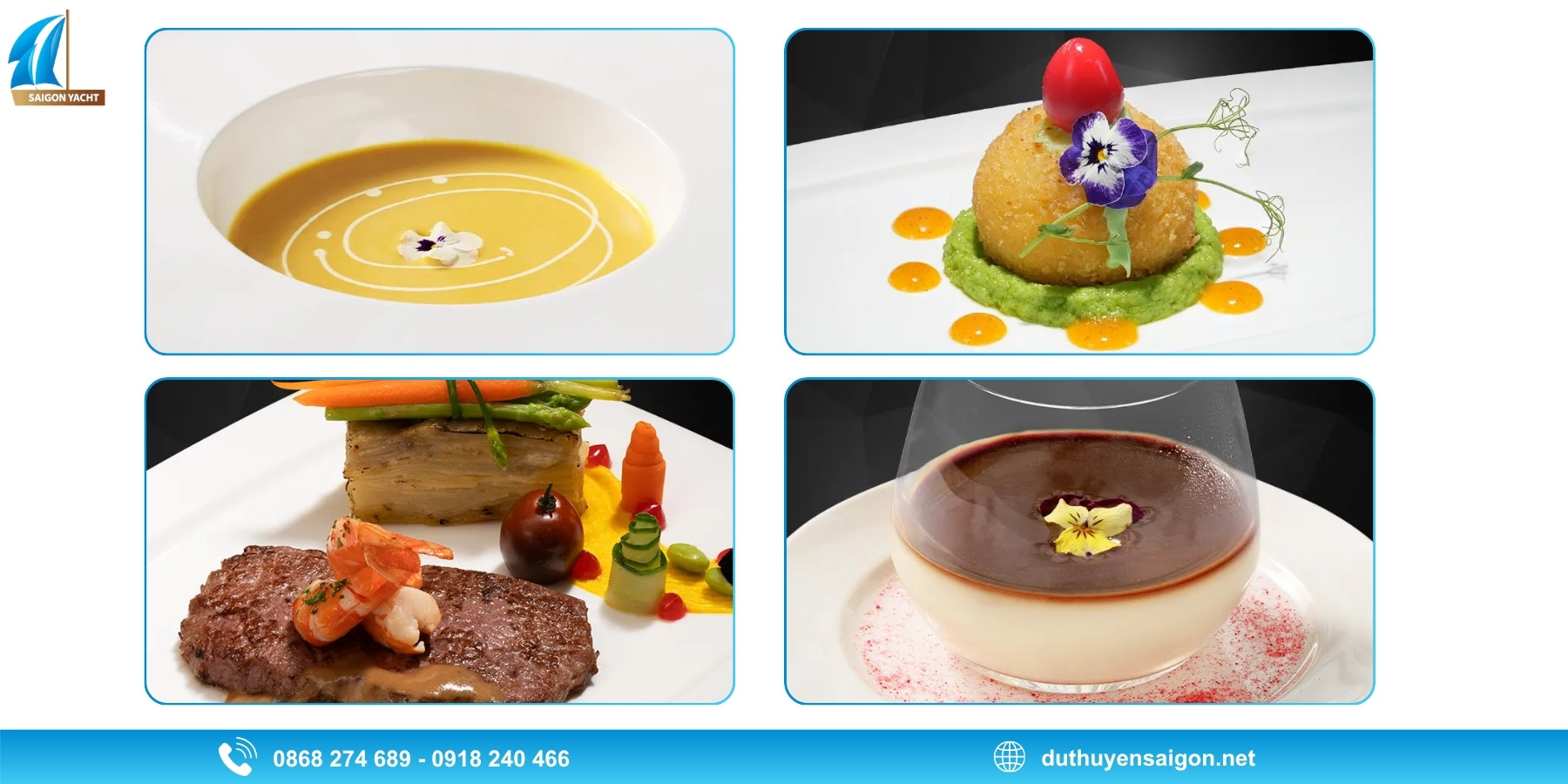 MENU Á - ÂU 4 MÓN