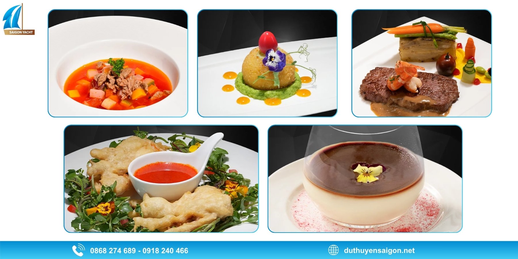 MENU Á - ÂU 5 MÓN
