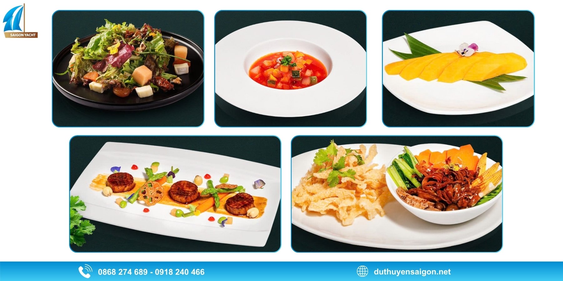 Menu Chay 5 món - Thanh đạm và hài hòa