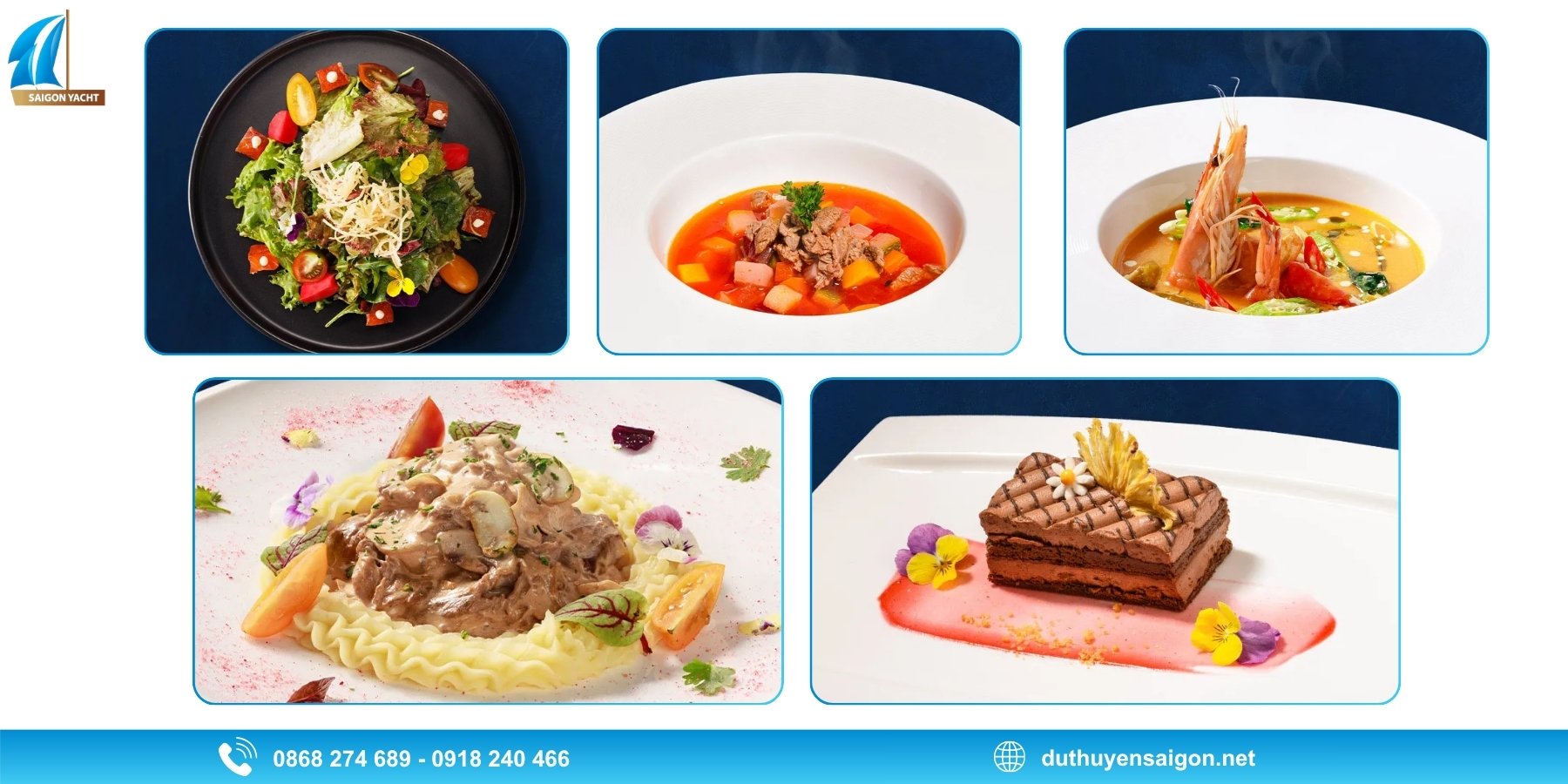 MENU TINH TẾ 5 MÓN (SUBTLE CHOICES 5 COURSE)