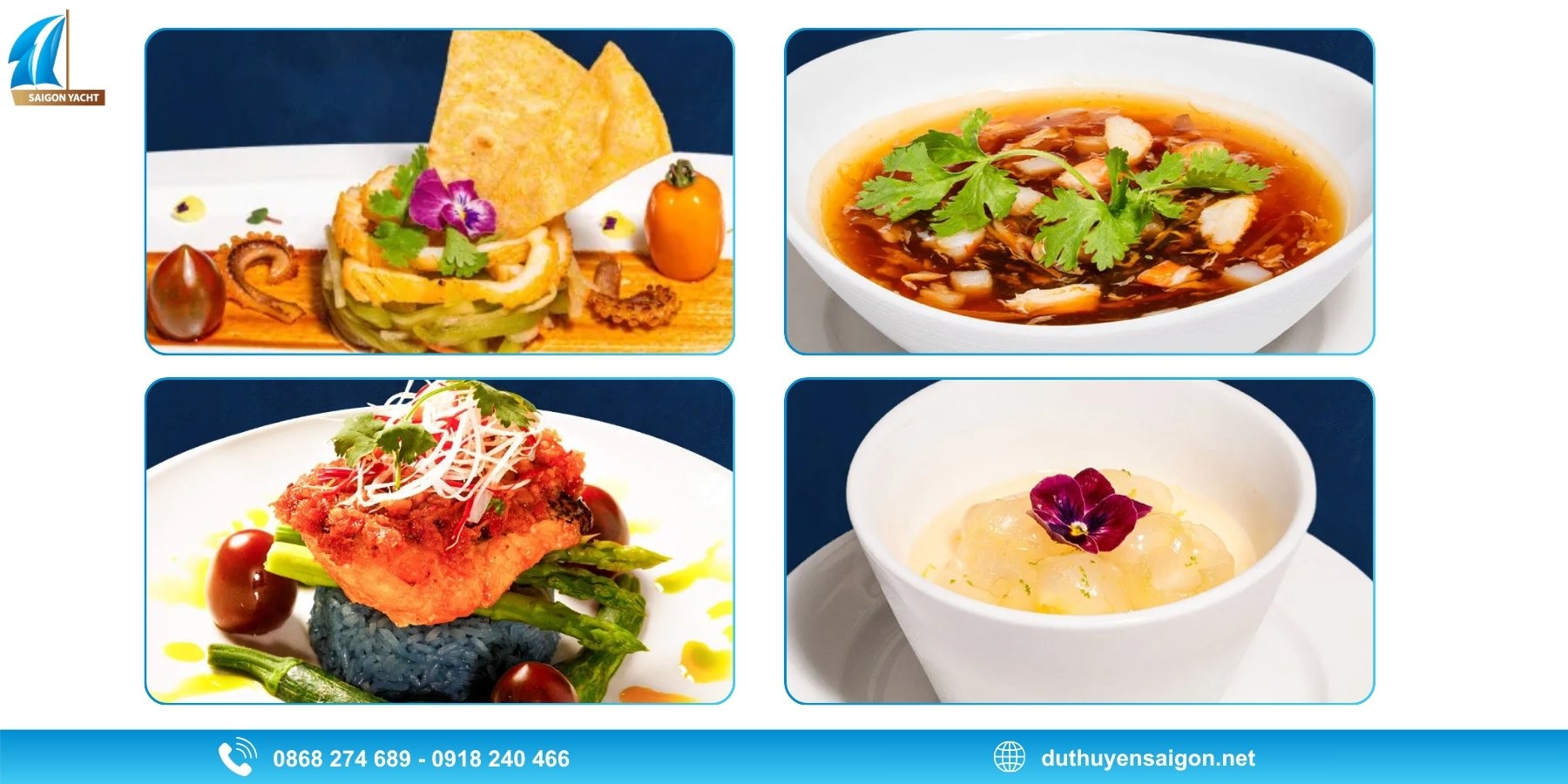 MENU VIỆT NAM 4 MÓN (VIETNAMESE 4 COURSE)