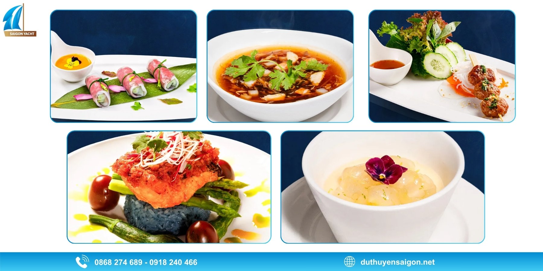 MENU VIỆT NAM 5 MÓN (VIETNAMESE 5 COURSE)