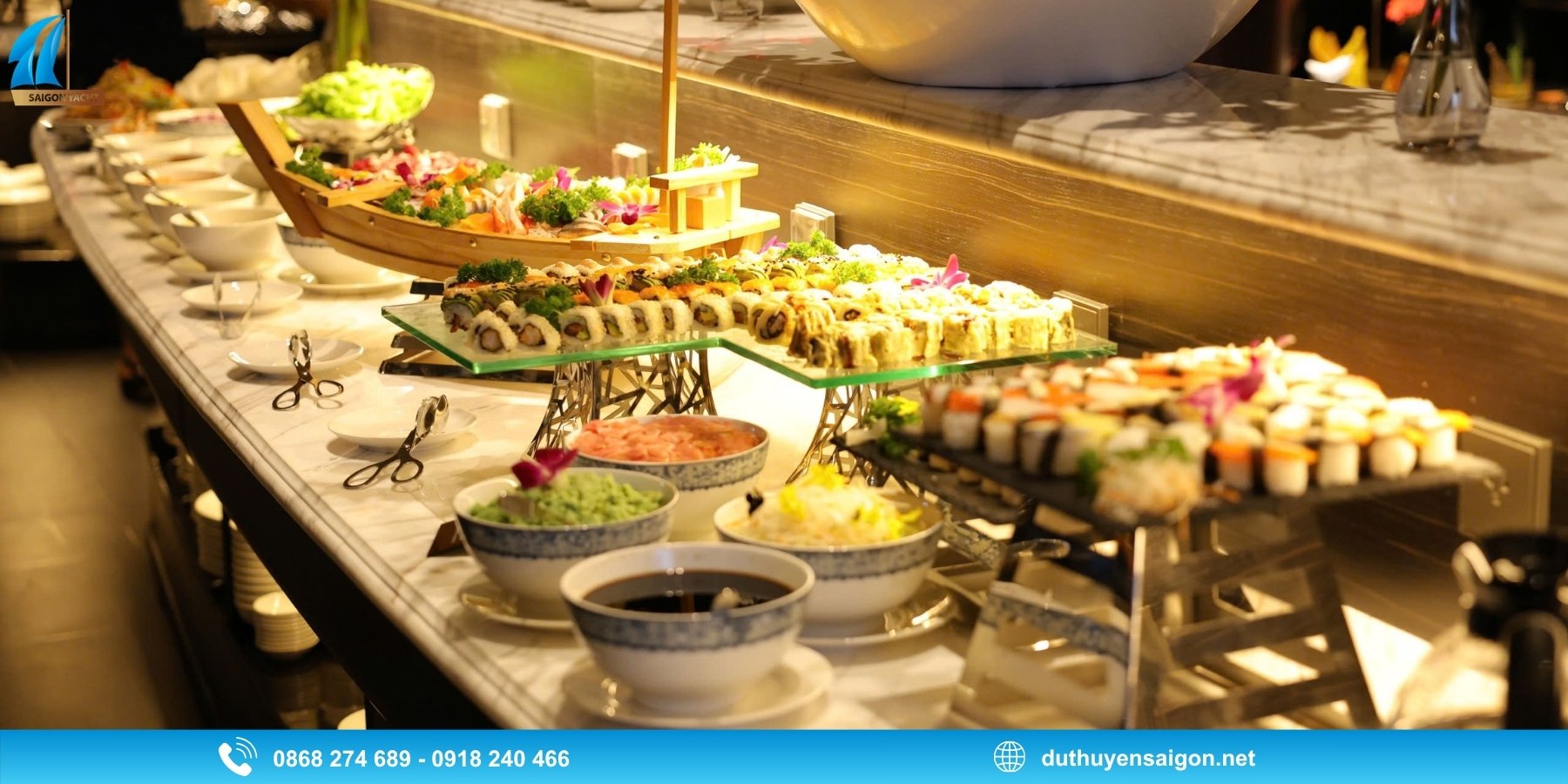 Nên chọn du thuyền ăn tối nào tại TP.HCM?