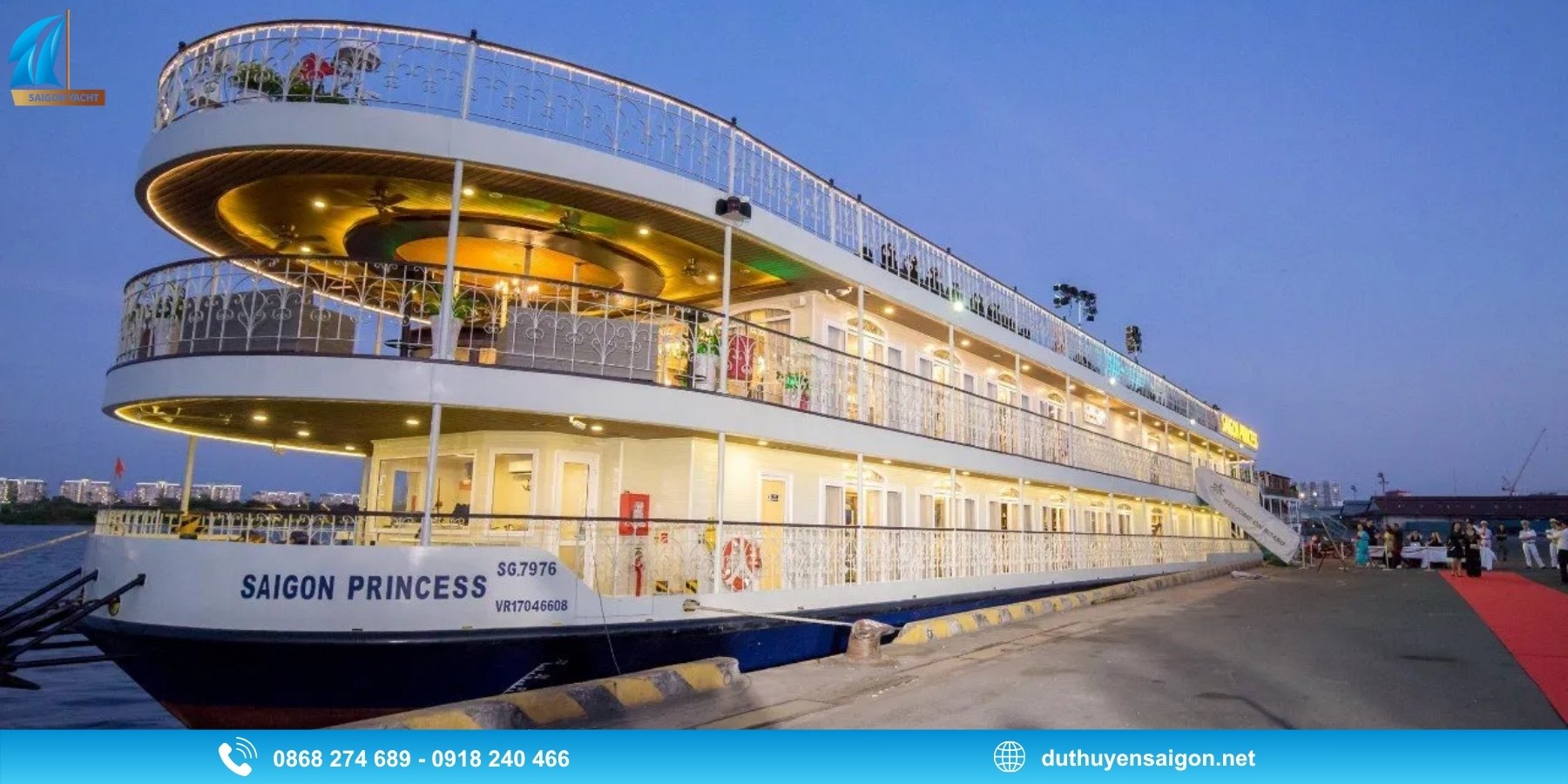 Những điểm nổi bật khi trải nghiệm Du thuyền Saigon Princess