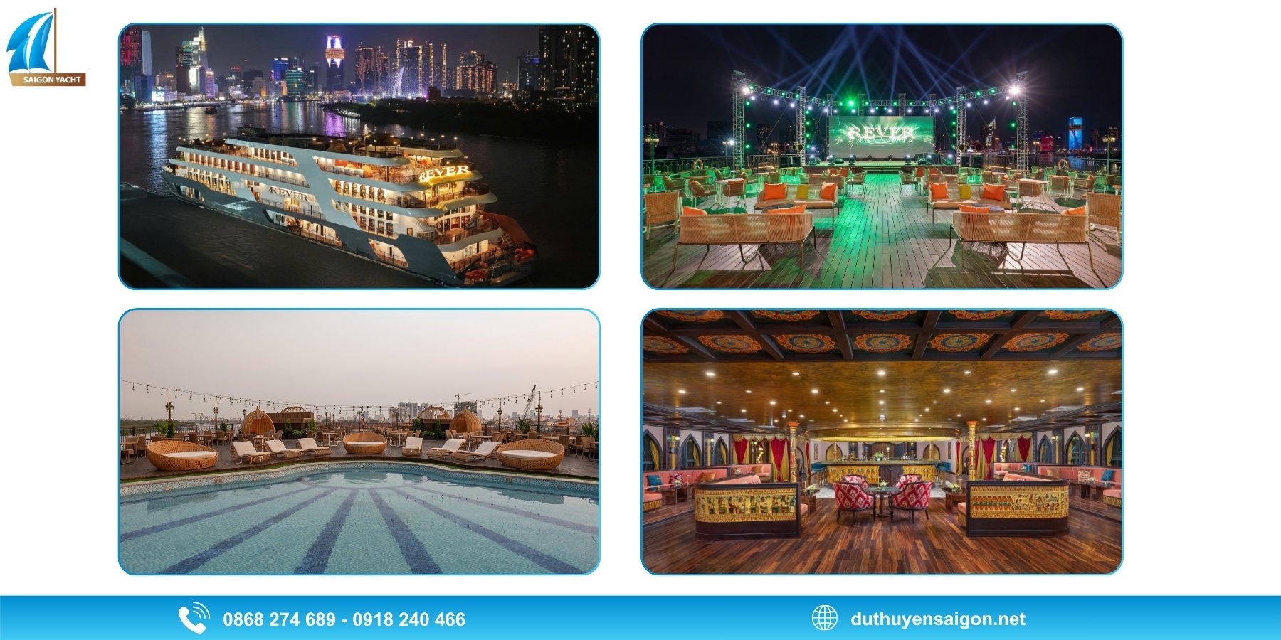 Những điều cần lưu ý khi trải nghiệm du thuyền REVER