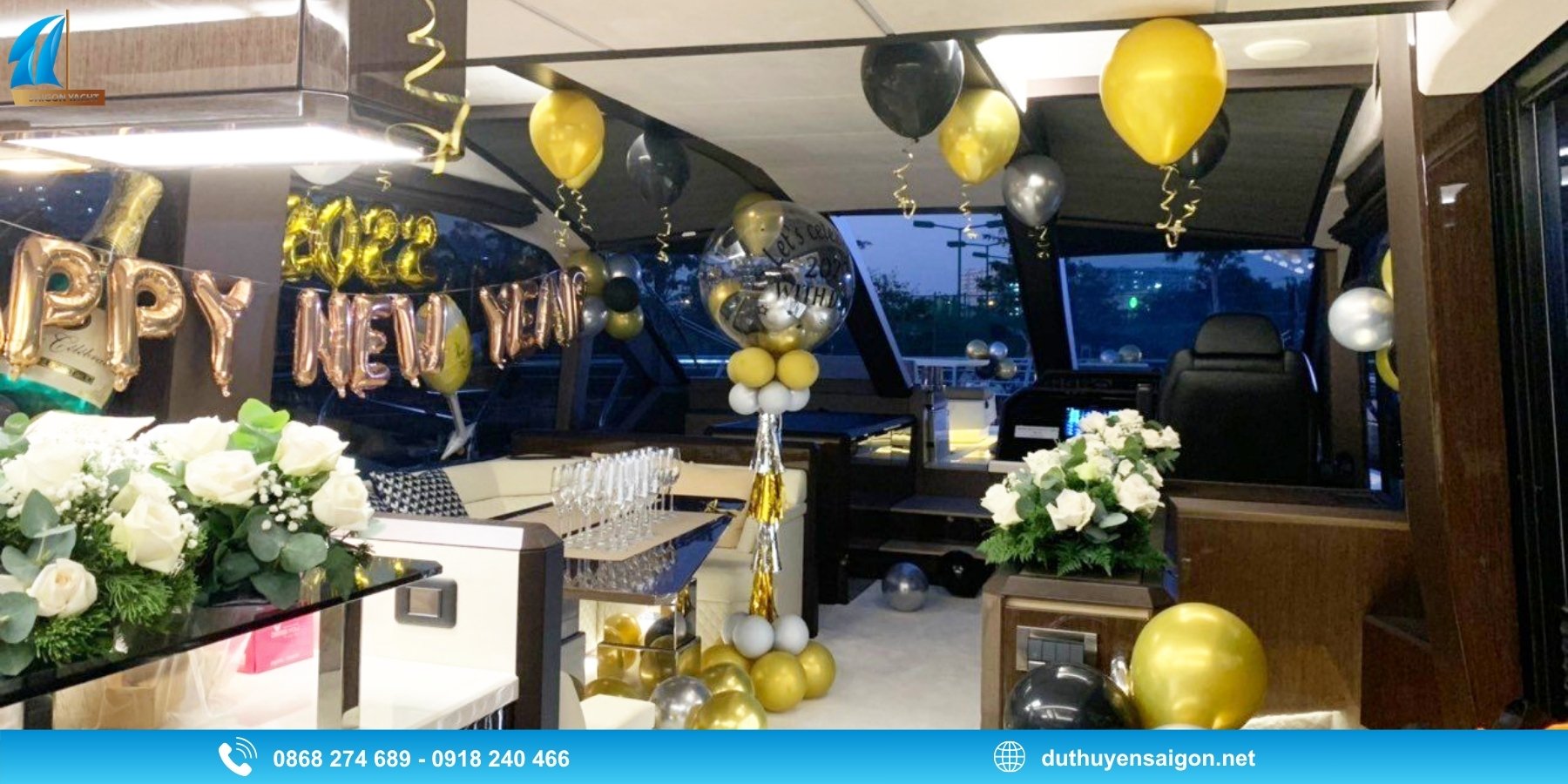 Những hạng mục cần có khi trang trí sinh nhật trên du thuyền
