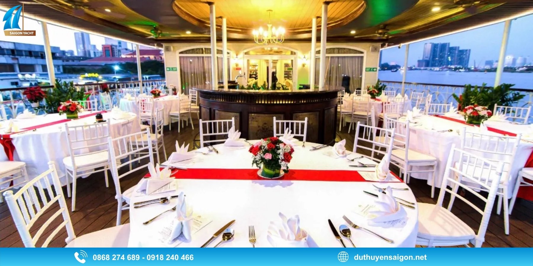 Những lưu ý cần biết trước khi đặt vé du thuyền ăn tối tại TP.HCM