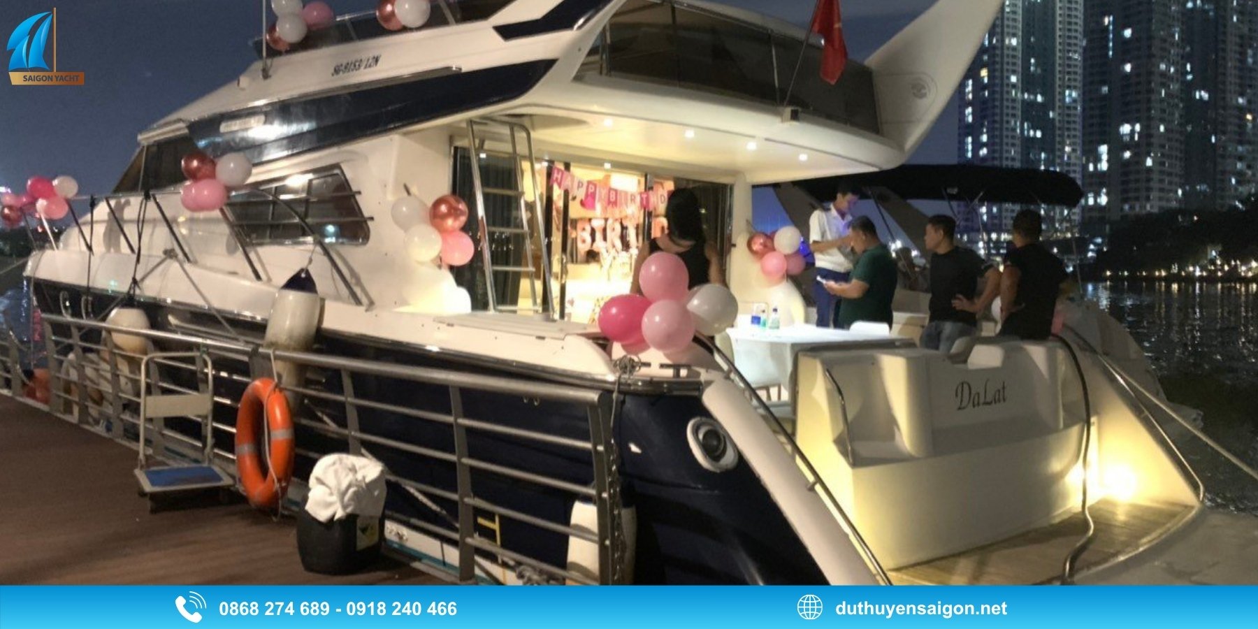 Những lưu ý khi đặt tiệc sinh nhật trên du thuyền