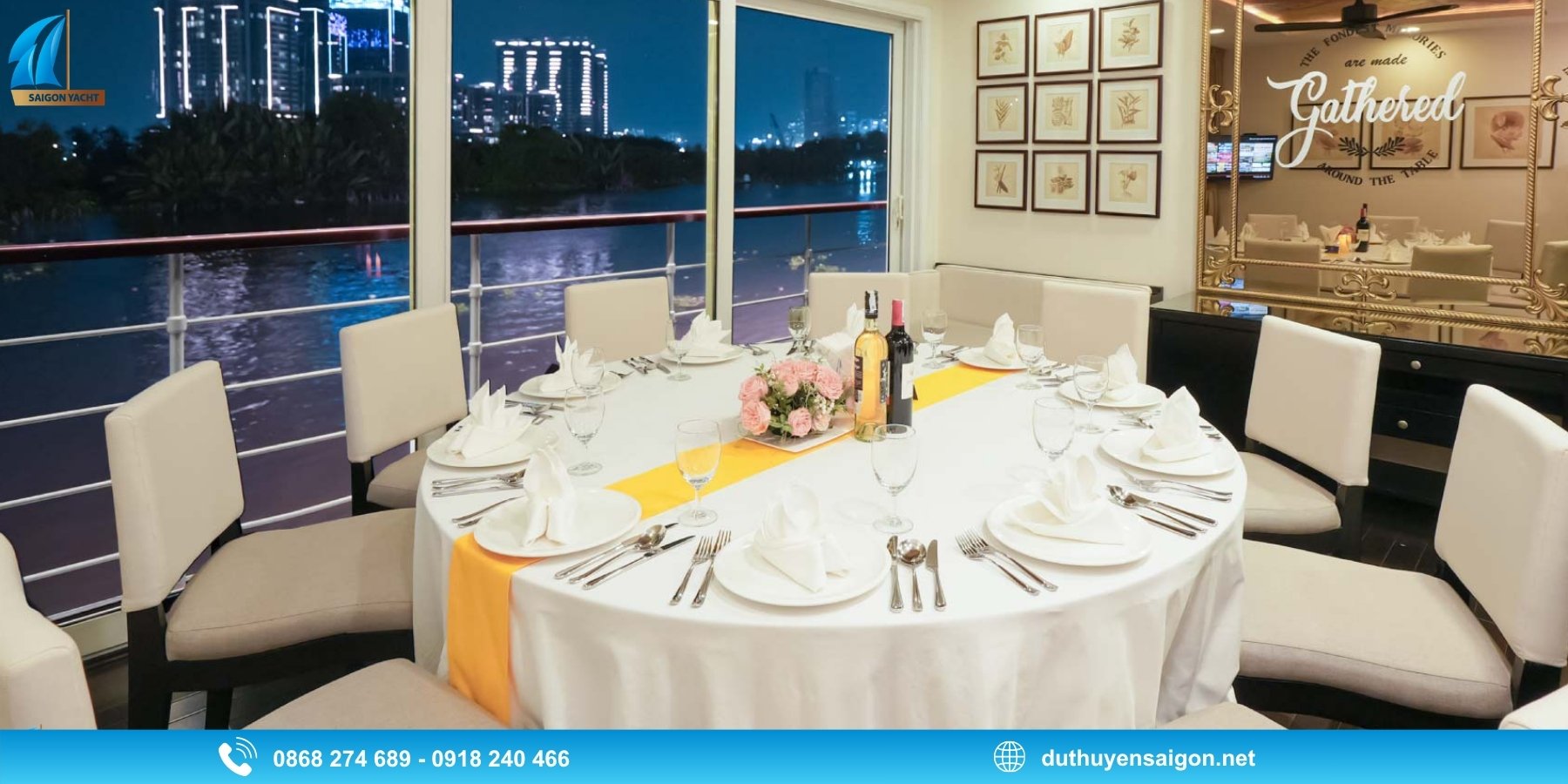 Quy trình tổ chức hội nghị, hội thảo trên du thuyền của Du Thuyền Sài Gòn