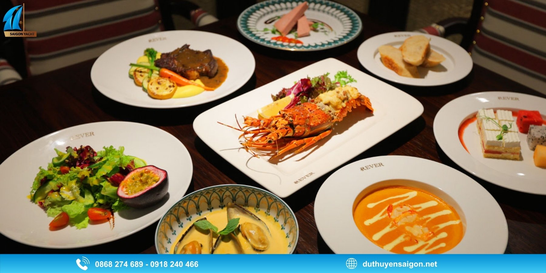 Thực đơn SCARLET Set Menu cao cấp