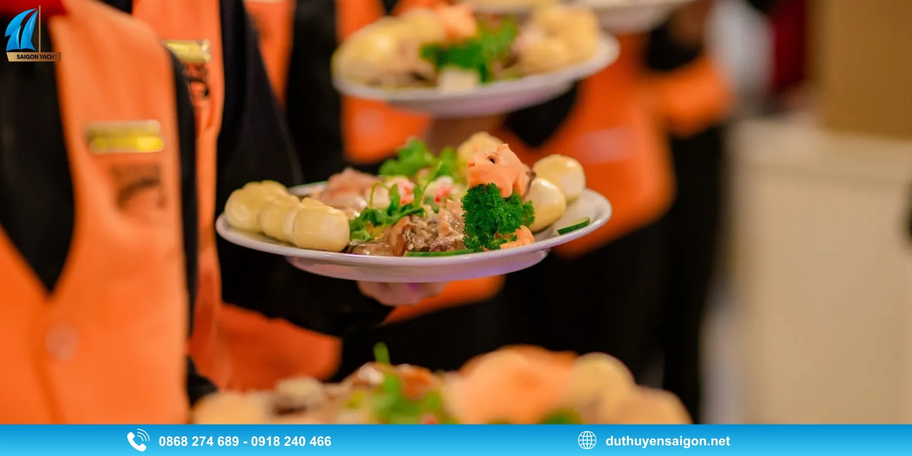 Thực đơn Set Menu trên Tàu Bến Nghé
