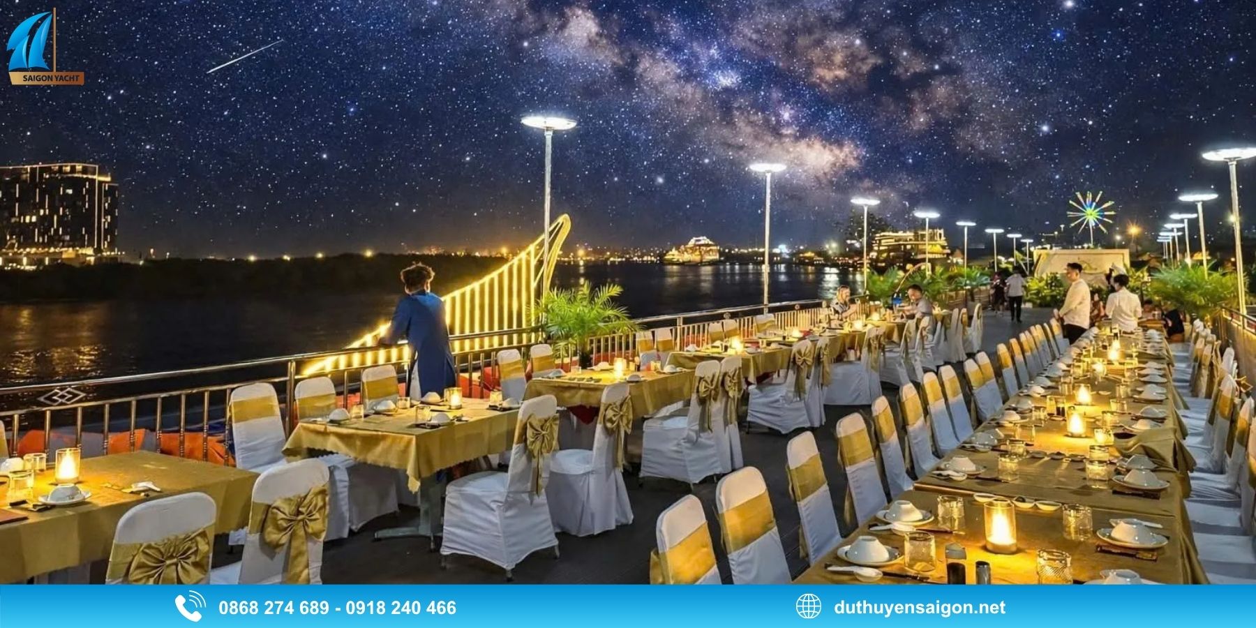 Tiệc cưới trên Du Thuyền Bến Nghé