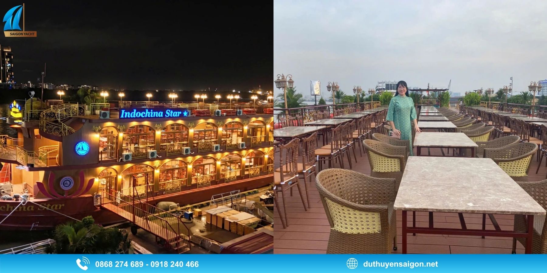 Tiệc tối và du ngoạn cùng Du Thuyền Indochina Star