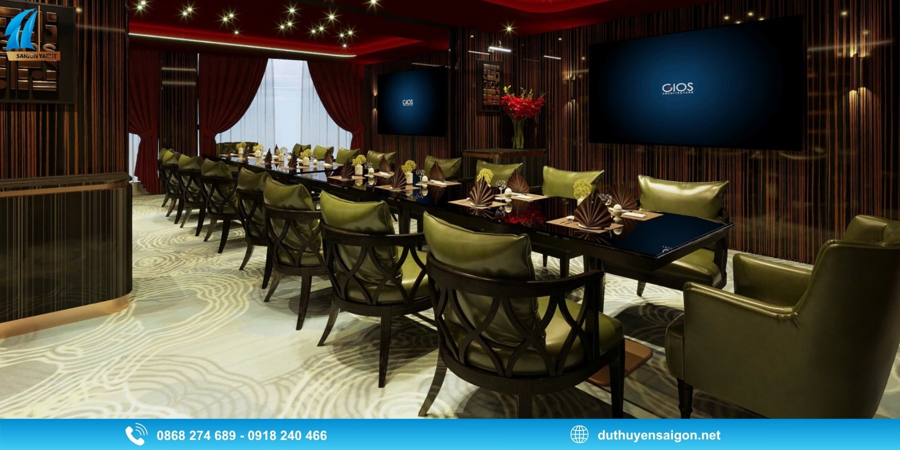 Tổ chức hội nghị, hội thảo trên Du thuyền Elite of Saigon