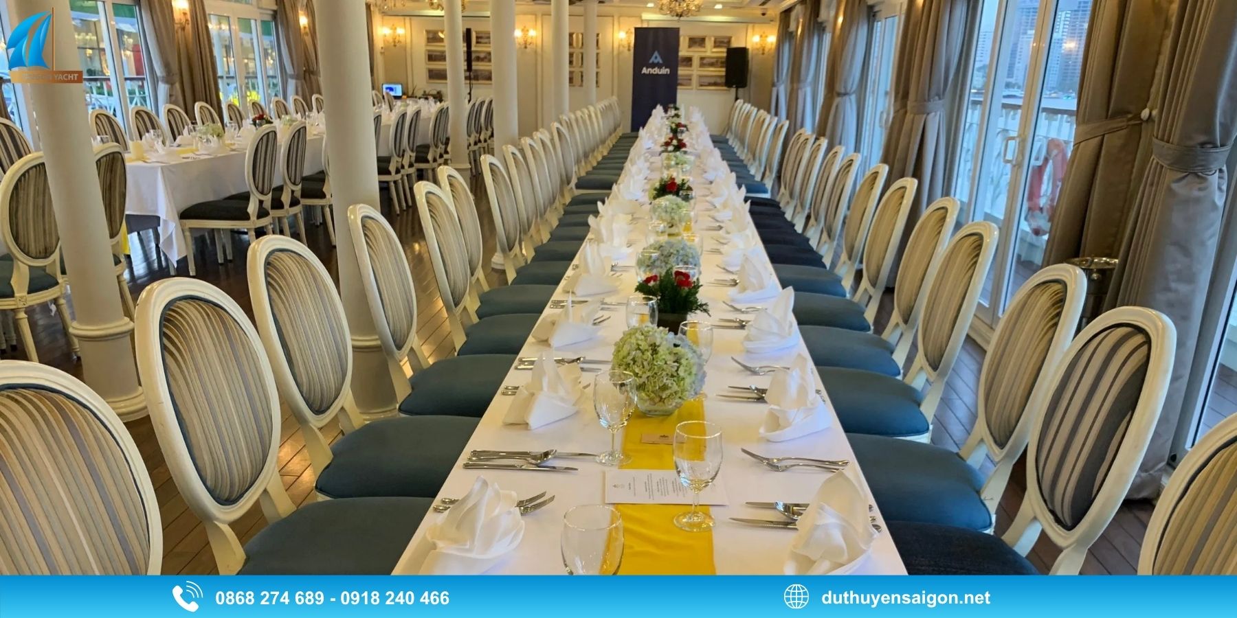 Tổ chức hội nghị, hội thảo trên Du thuyền Saigon Princess