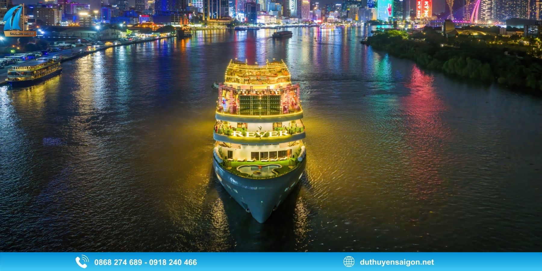Tổ chức sự kiện doanh nghiệp trên Du thuyền Rever