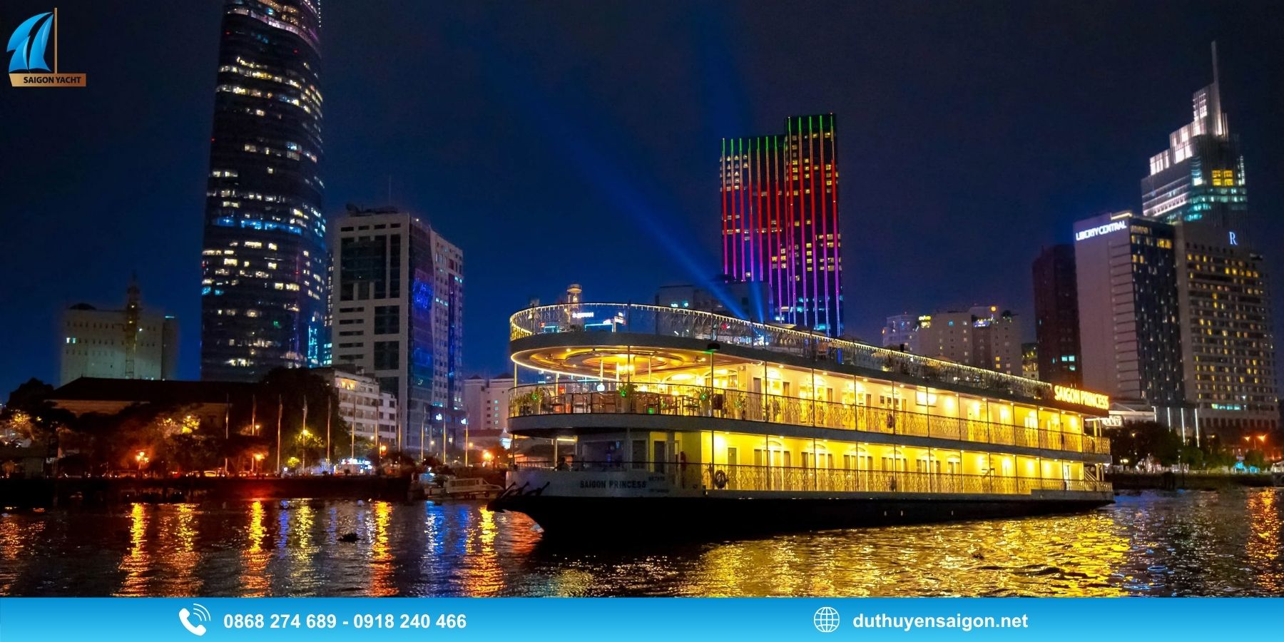Tổ chức sự kiện doanh nghiệp trên Du thuyền Saigon Princess