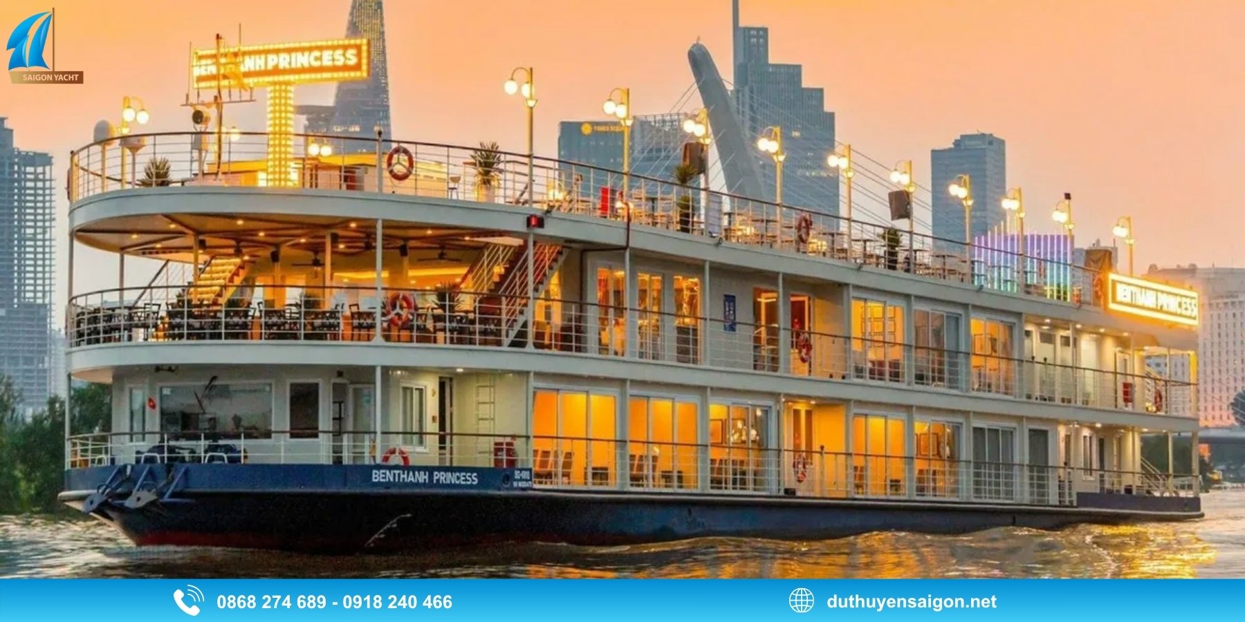 Tổng quan về du thuyền Bến Thành Princess 5 sao