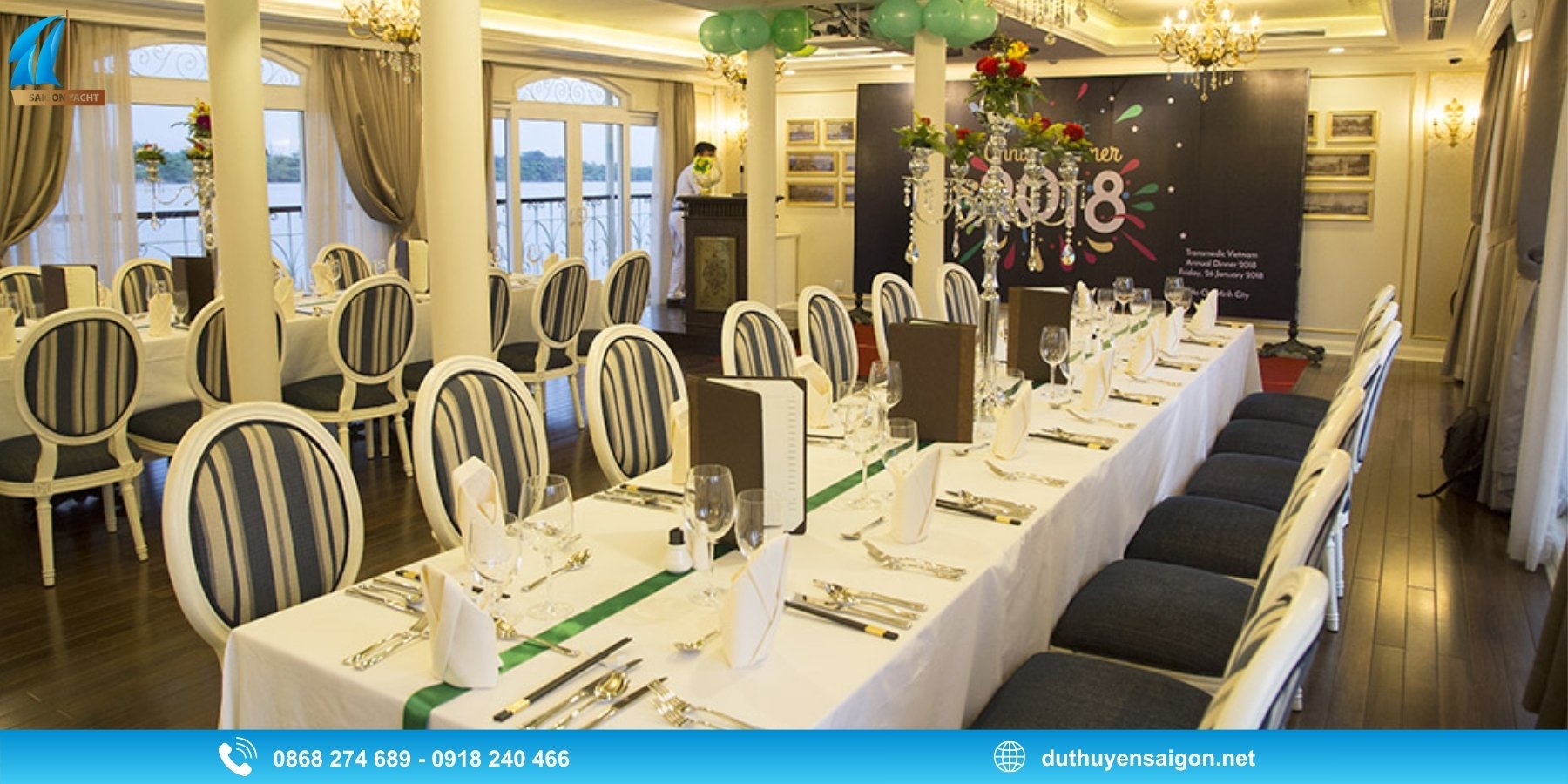 Ưu điểm khi chọn dịch vụ tổ chức Year End Party trên thuyền