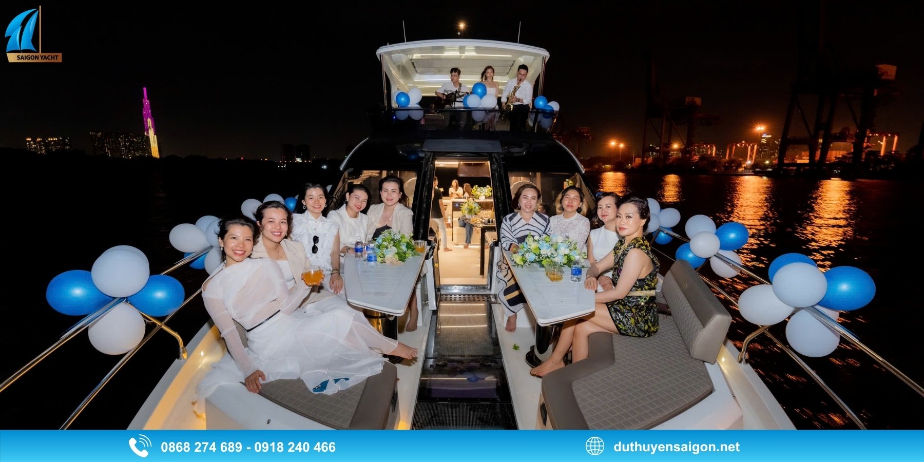 Ưu điểm khi lựa chọn dịch vụ tổ chức tiệc kỷ niệm ngày cưới trên tàu